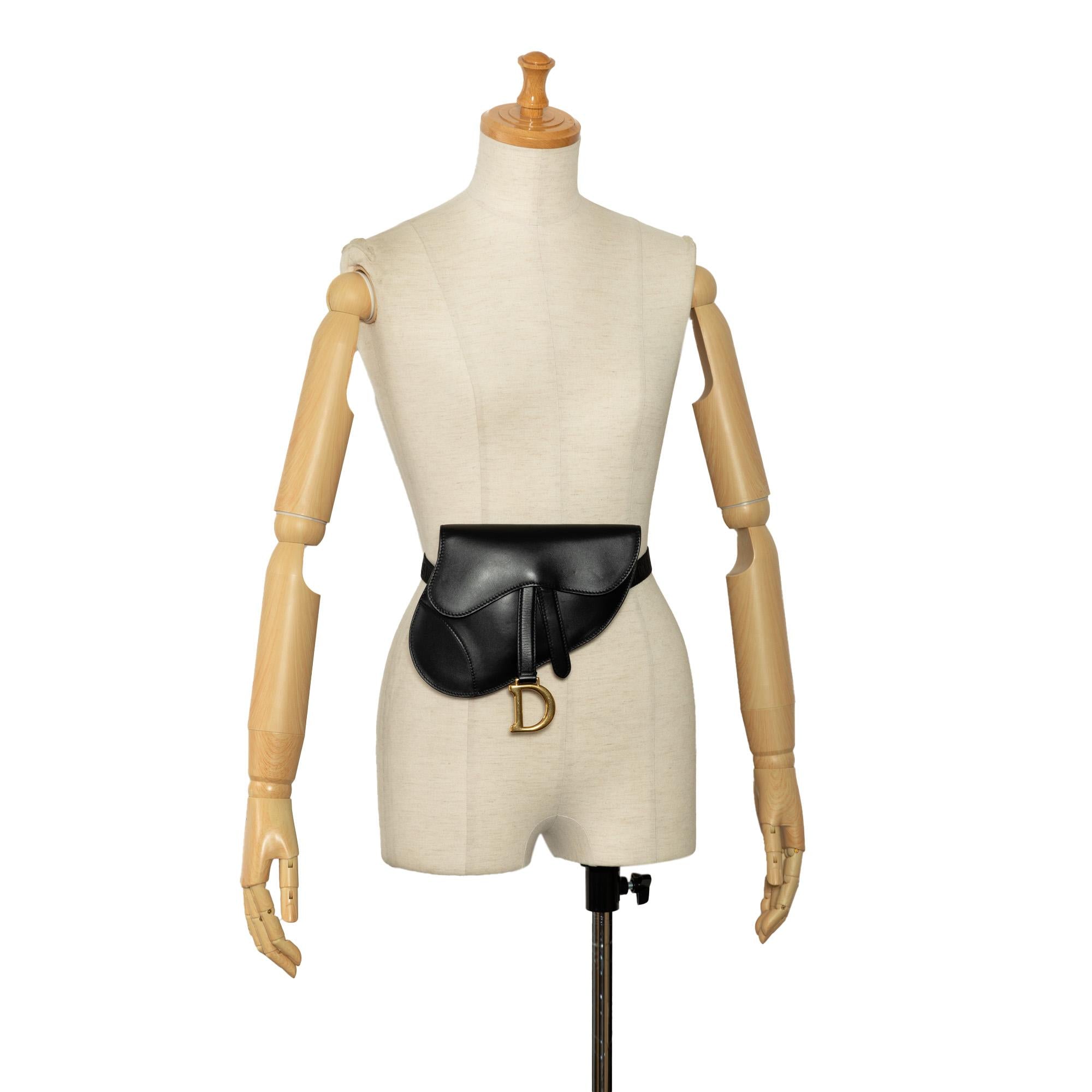 Dior Leather Saddle Belt Bag (SHG-b3c6Wo)