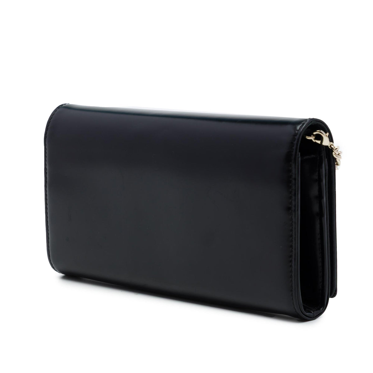 Dior Leather Sequin Diorama Wallet On Chain
