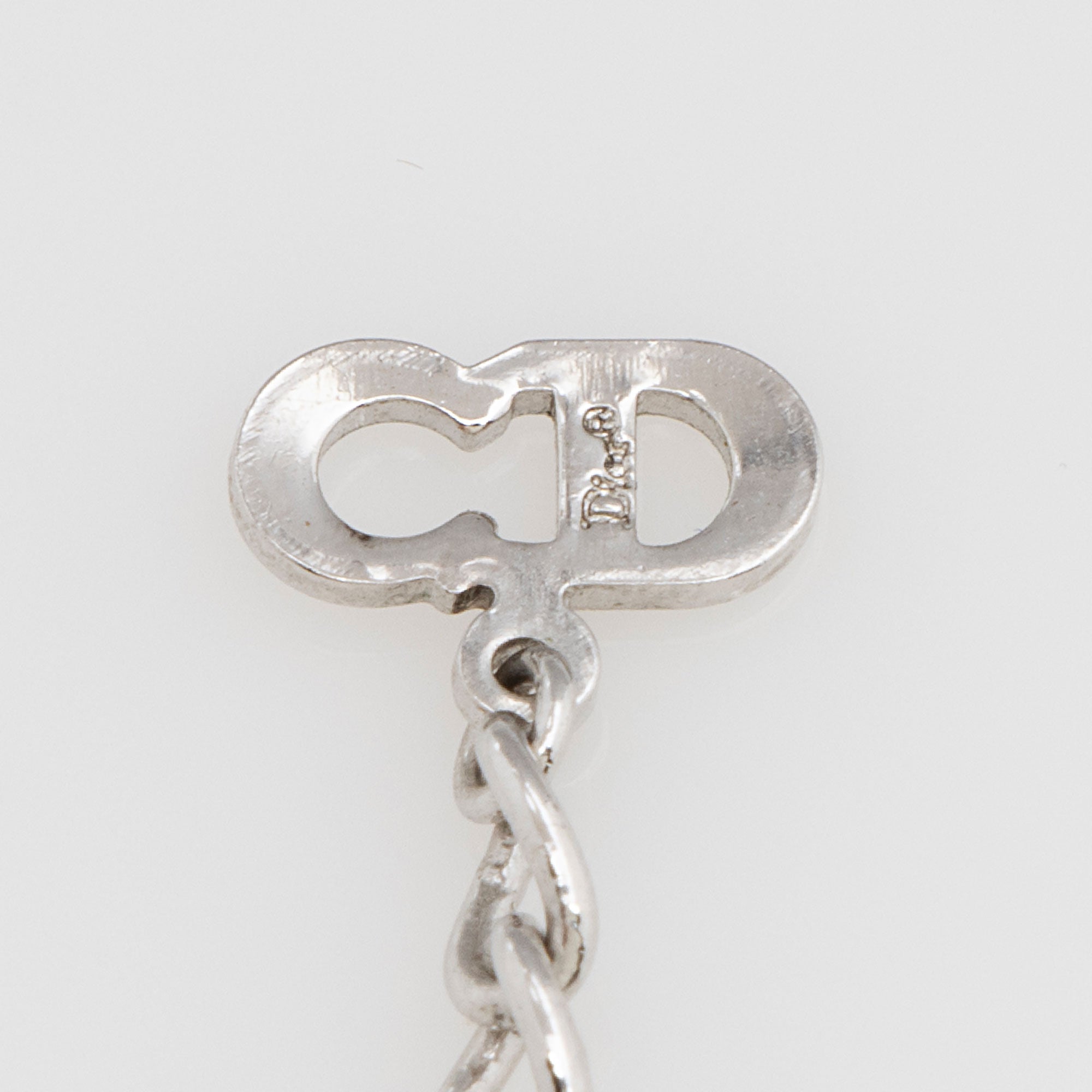 Dior Logo Bar Necklace