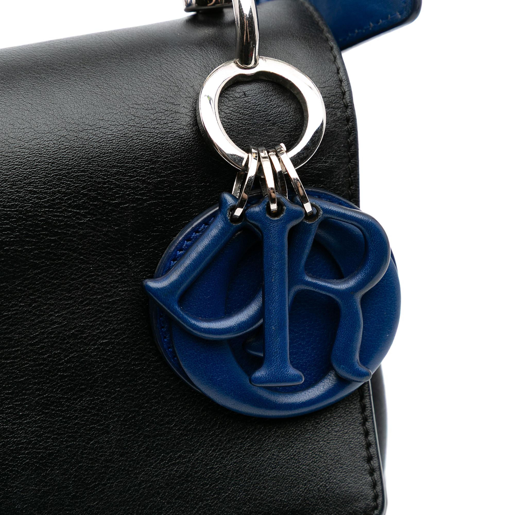 Dior Medium Calfskin Be Dior Double Flap