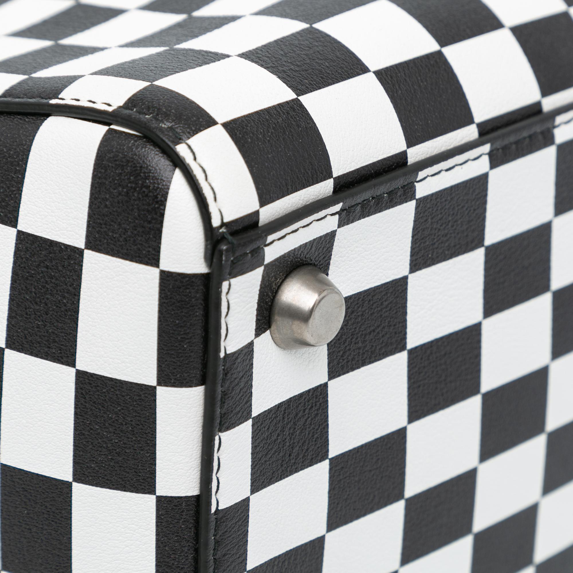 Dior Medium Calfskin Checkered Lady Dior