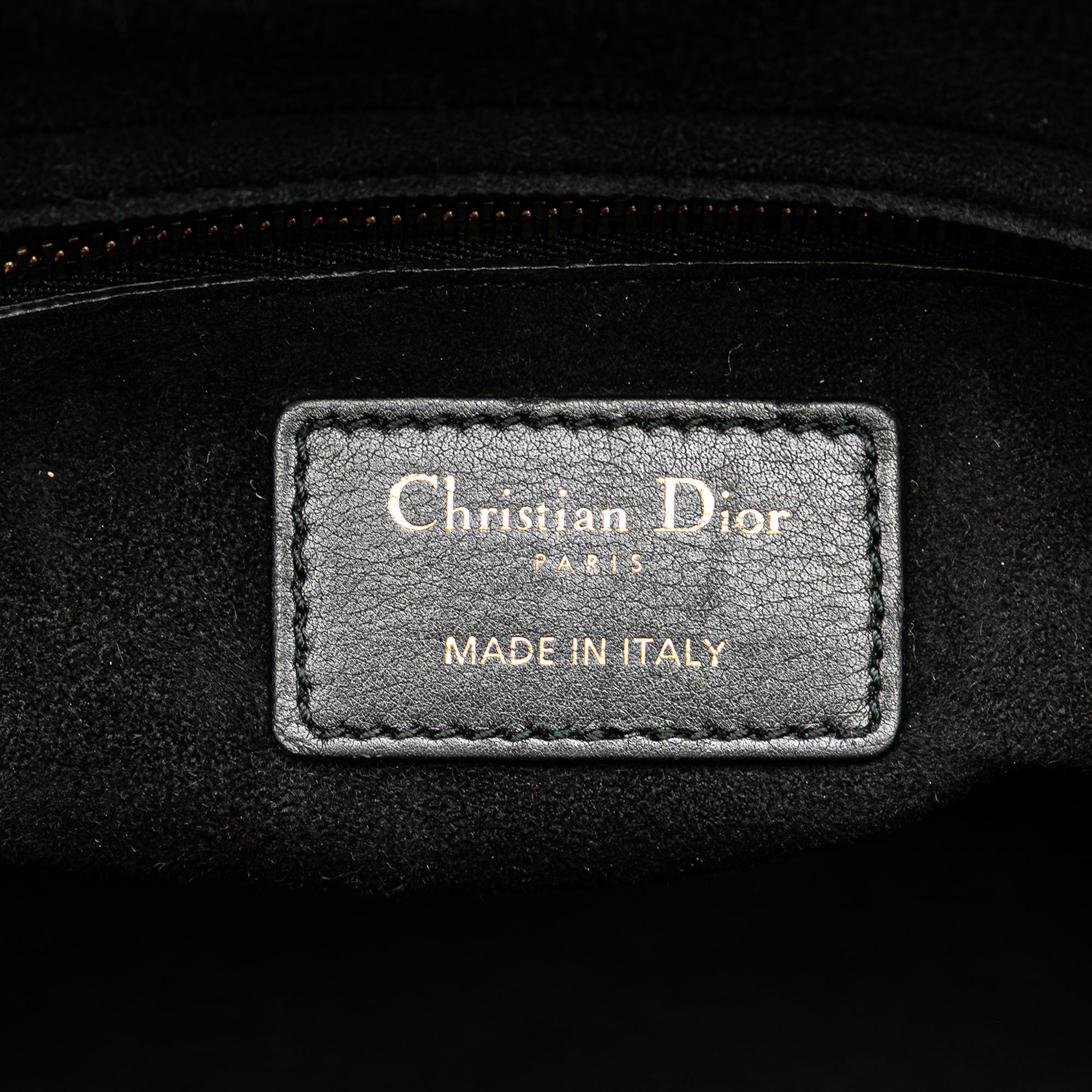 Dior Medium Calfskin Death Tarot Card Lady Dior