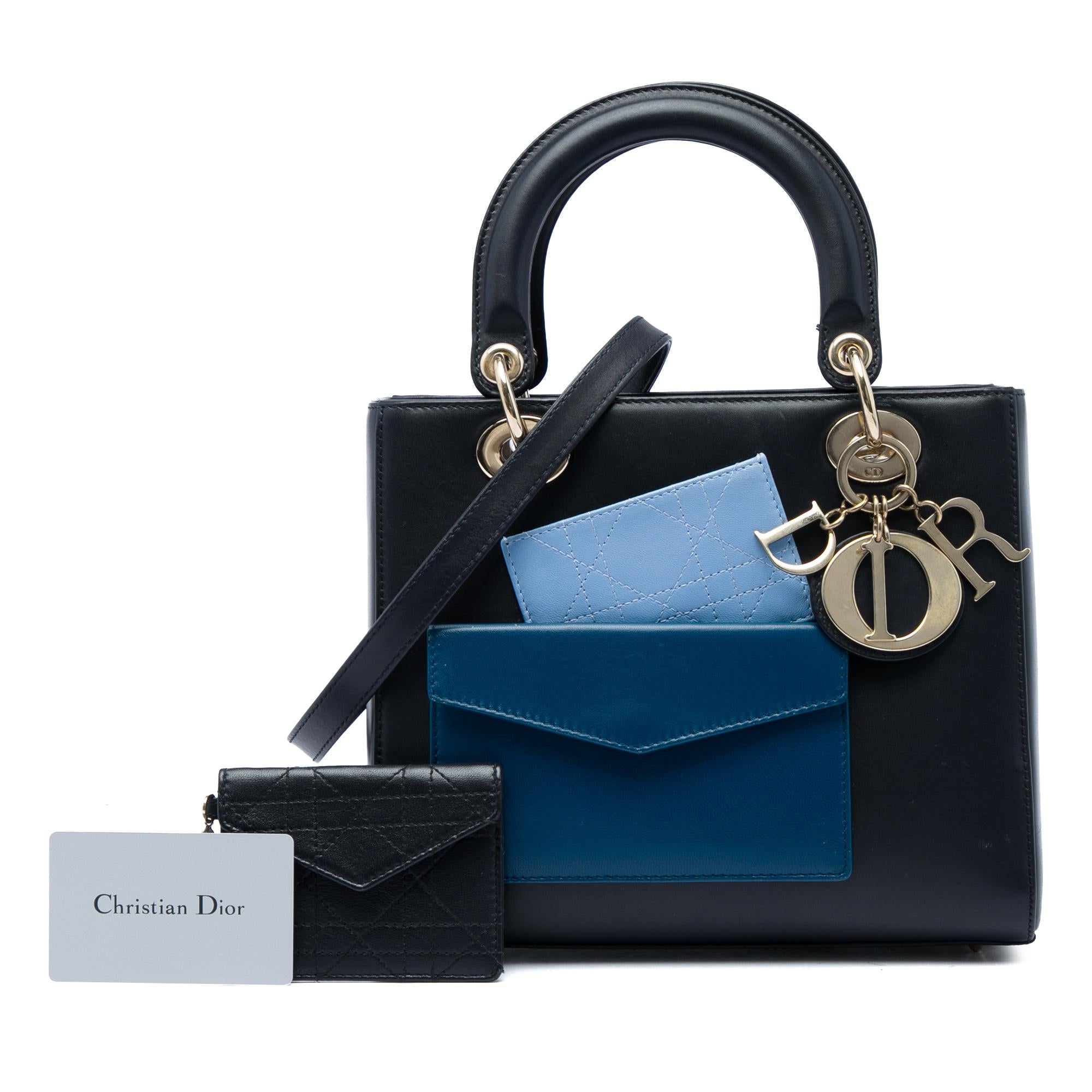 Dior Medium Calfskin Pockets Lady Dior
