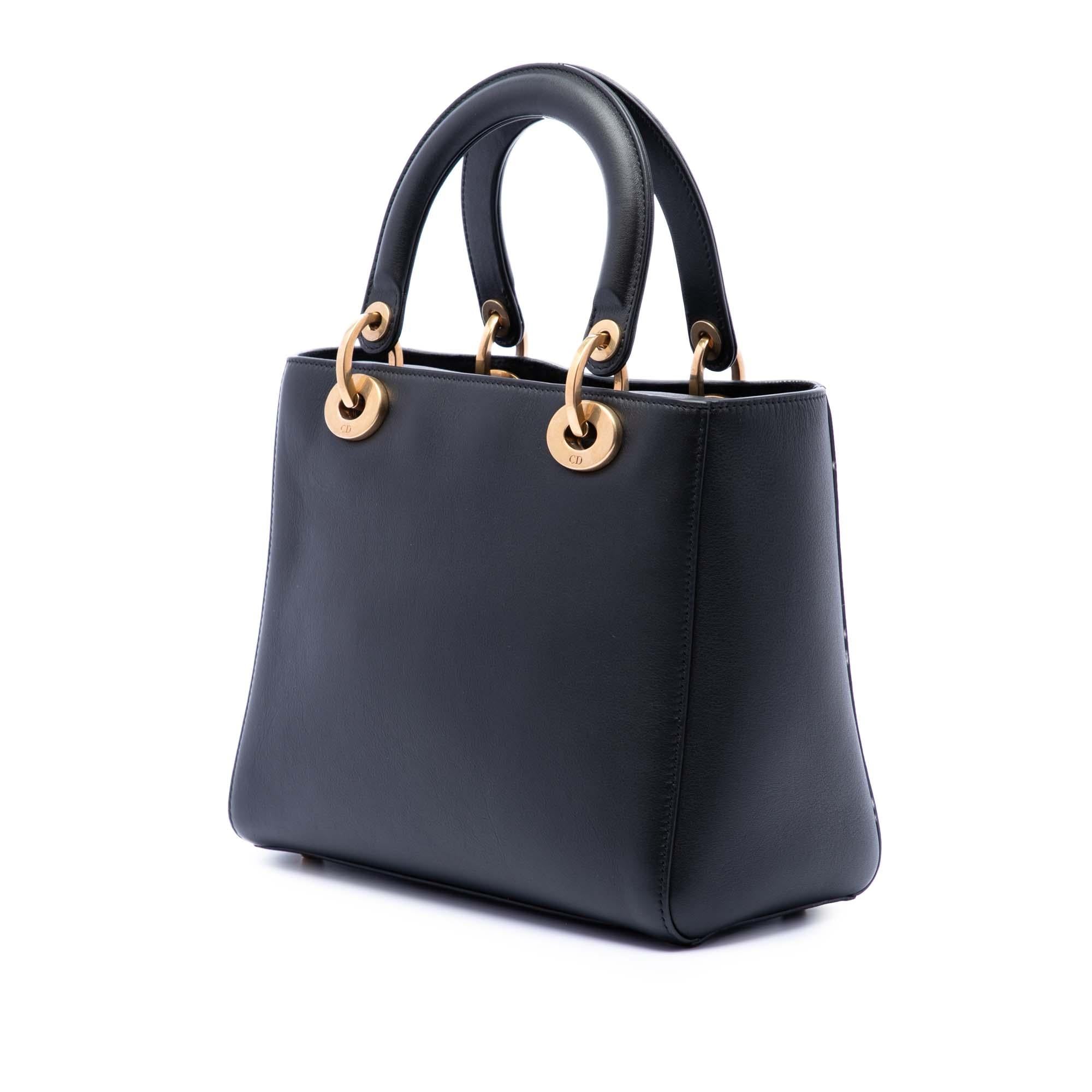 Dior Medium Calfskin Wheel of Fortune Tarot Lady Dior