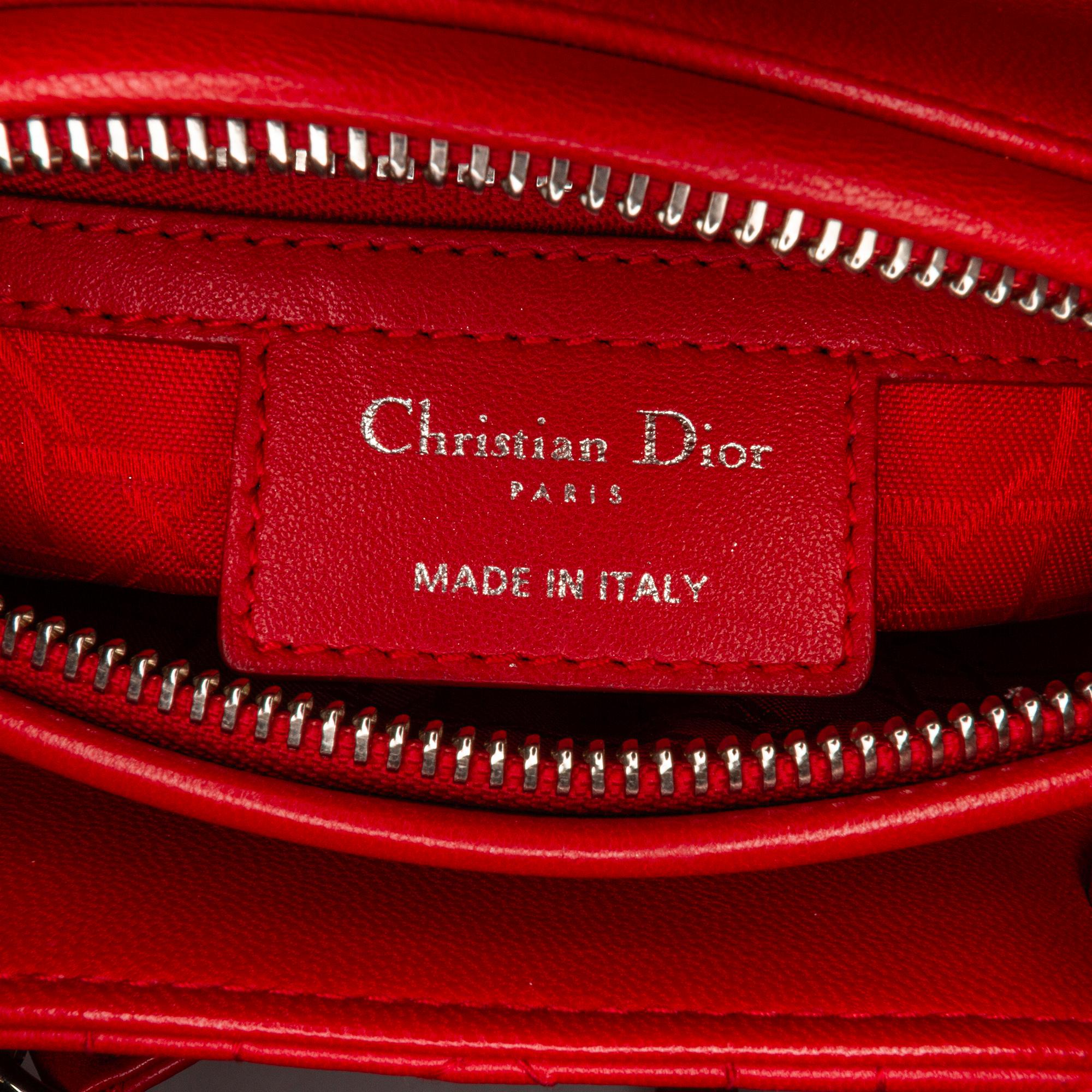 Dior Medium Cannage Lady Dior (SHG-BzO1hJ)