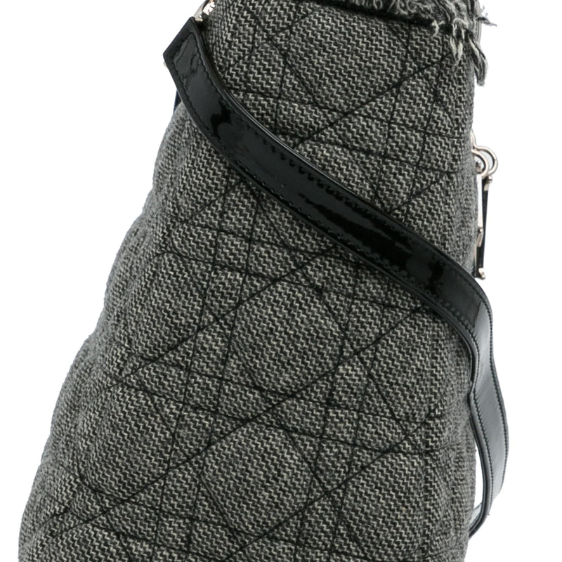 Dior Medium Cannage Tweed Lady Dior (SHG-7omg39)