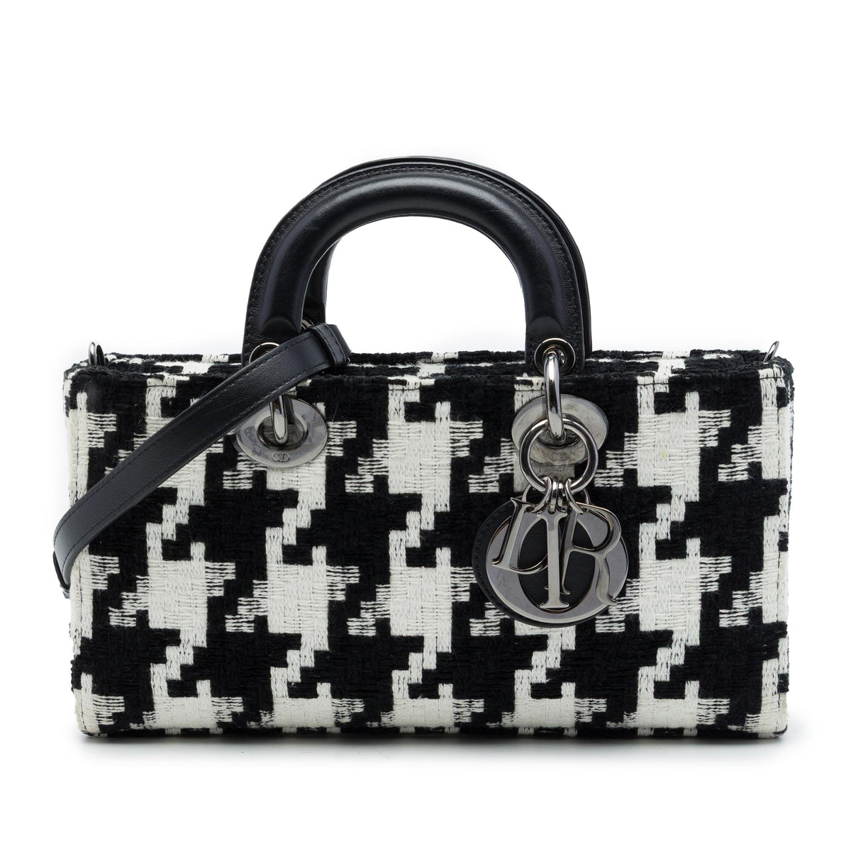 Dior Medium Canvas Macro Houndstooth Lady D Joy