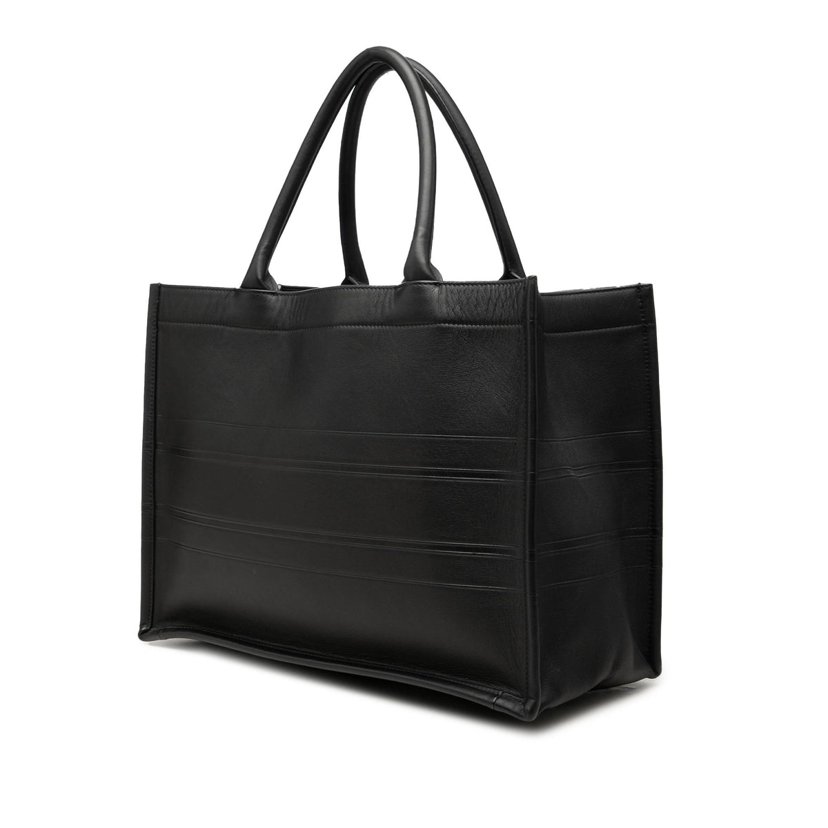 Dior Medium Embossed Leather Book Tote