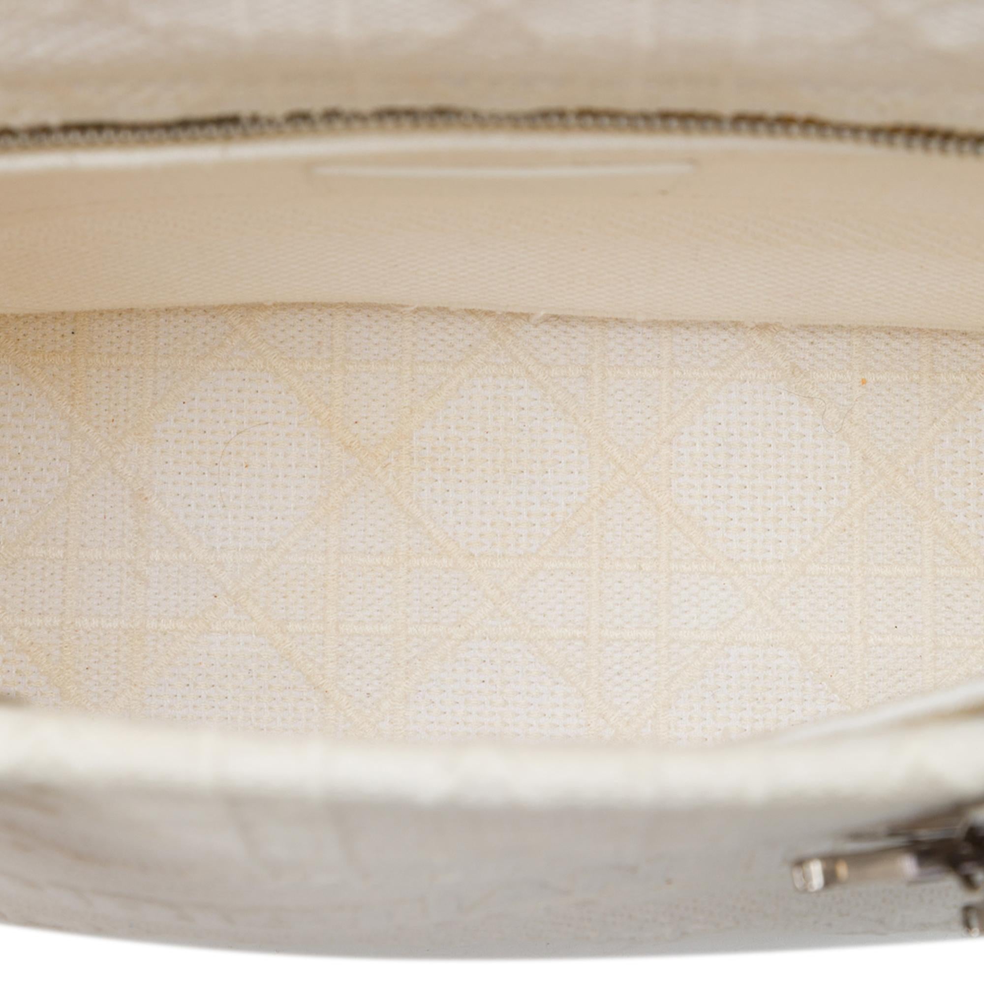 Dior Medium Embroidered Canvas Cannage Lady D Lite