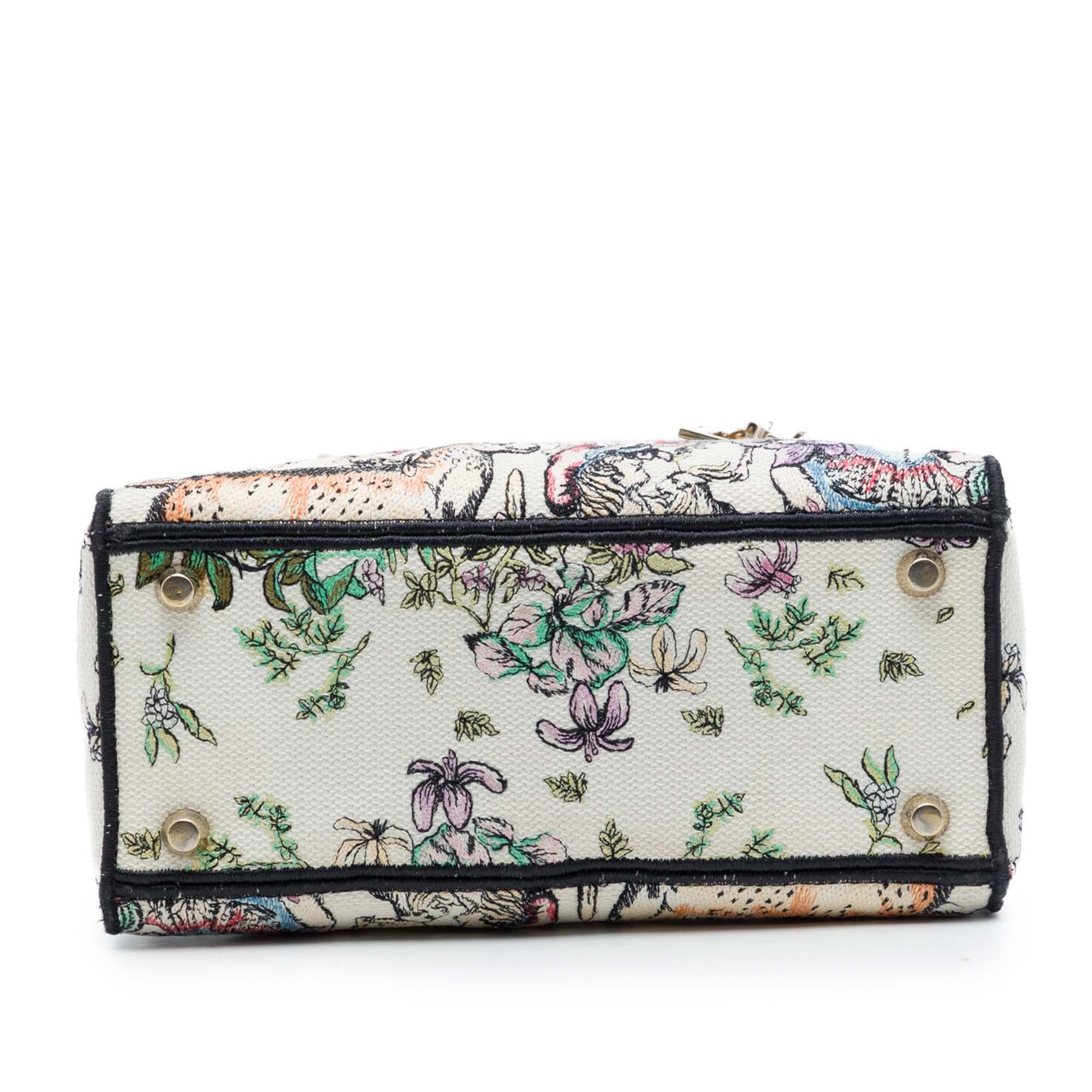 Dior Medium Embroidered Canvas D Constellation Lady D Lite