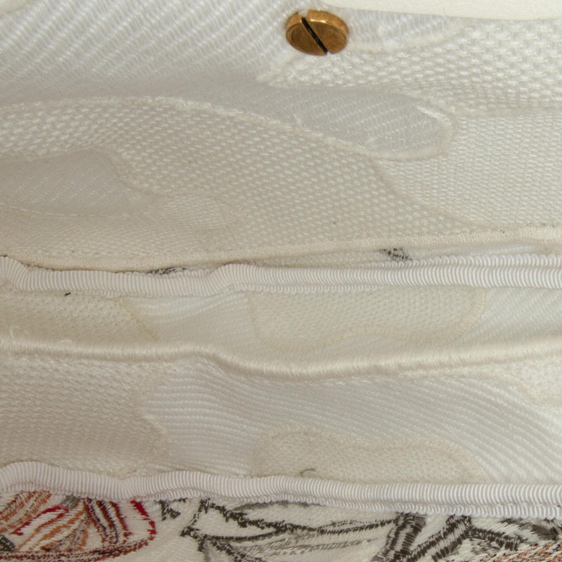 Dior Medium Embroidered Floral Saddle (SHG-E6zsDH)
