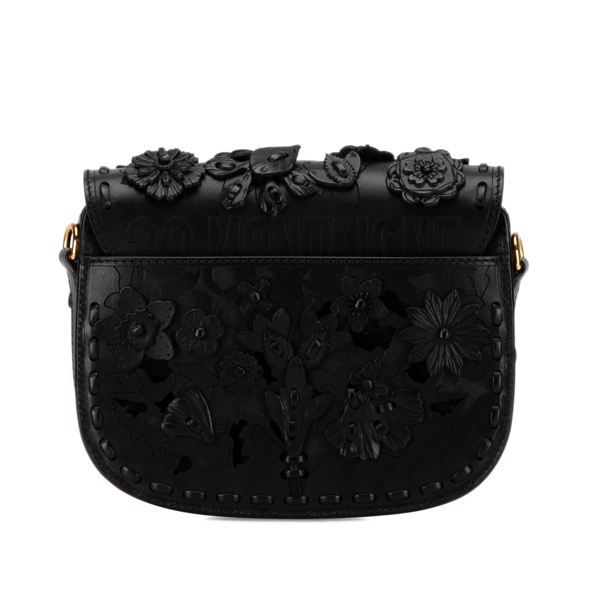 Dior Medium Floral Applique Bobby (SHG-ZAcP9l)