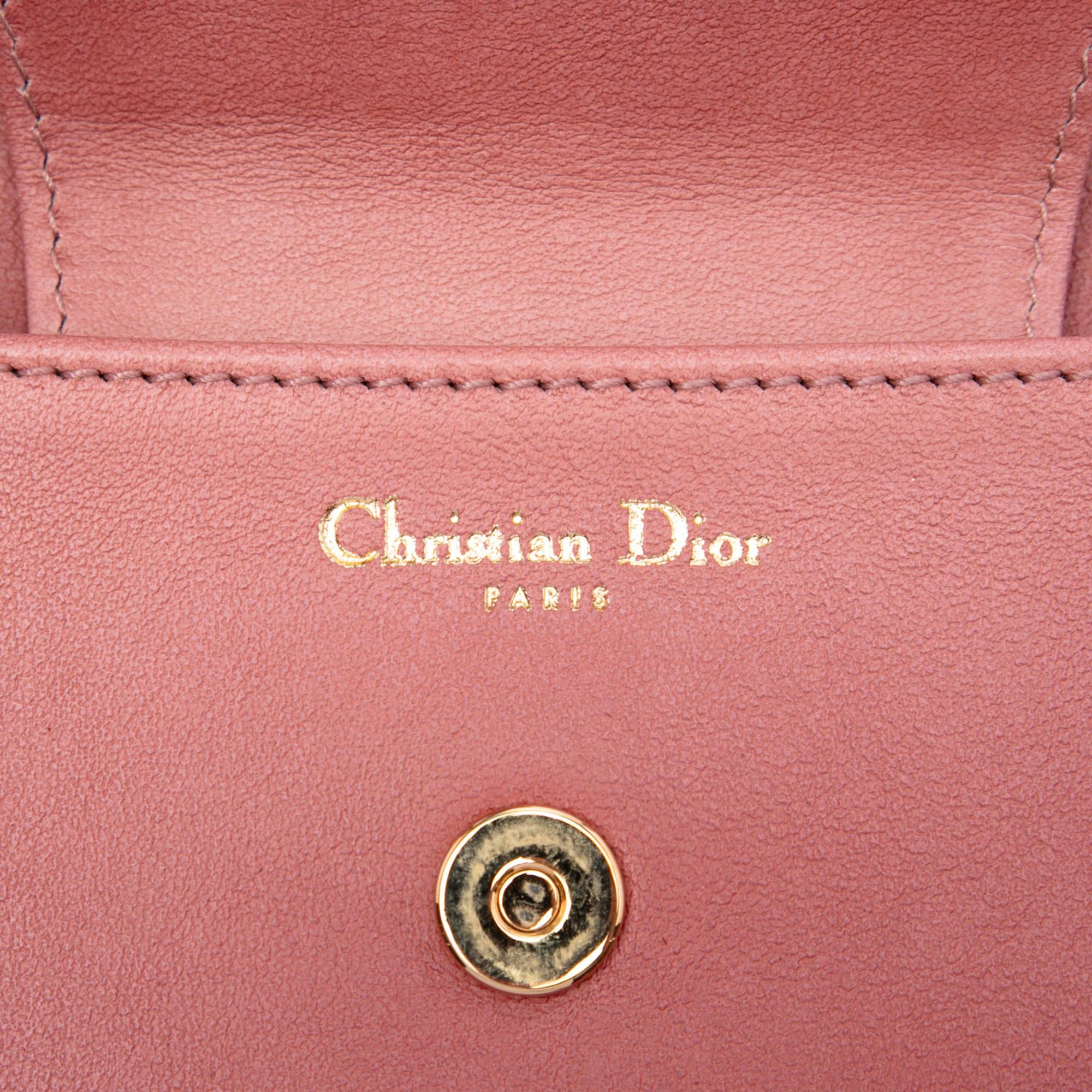 Dior Medium Gradient Calfskin DiorDouble Chain Bag