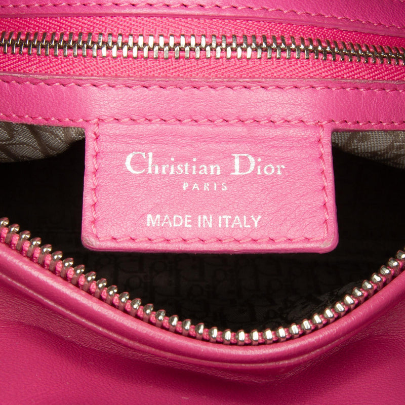 Dior Medium Lambskin Cannage Lady Dior (SHG-vdEMNt)