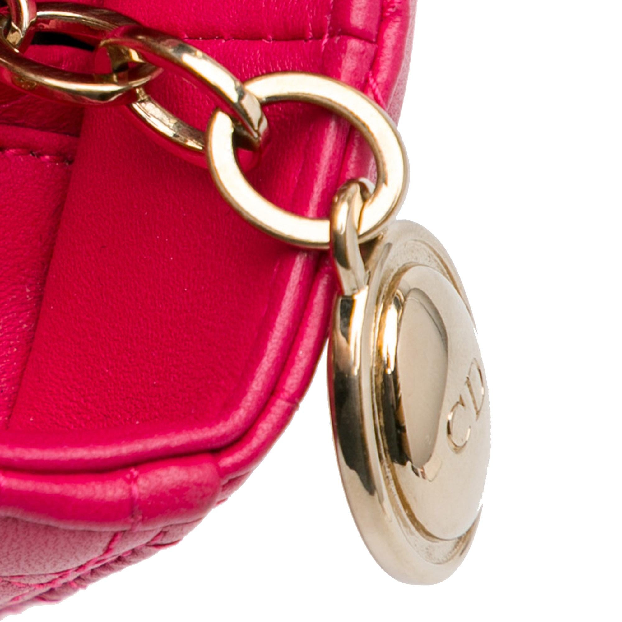 Dior Medium Lambskin Cannage Lady Dior (SHG-Qs5DUy)