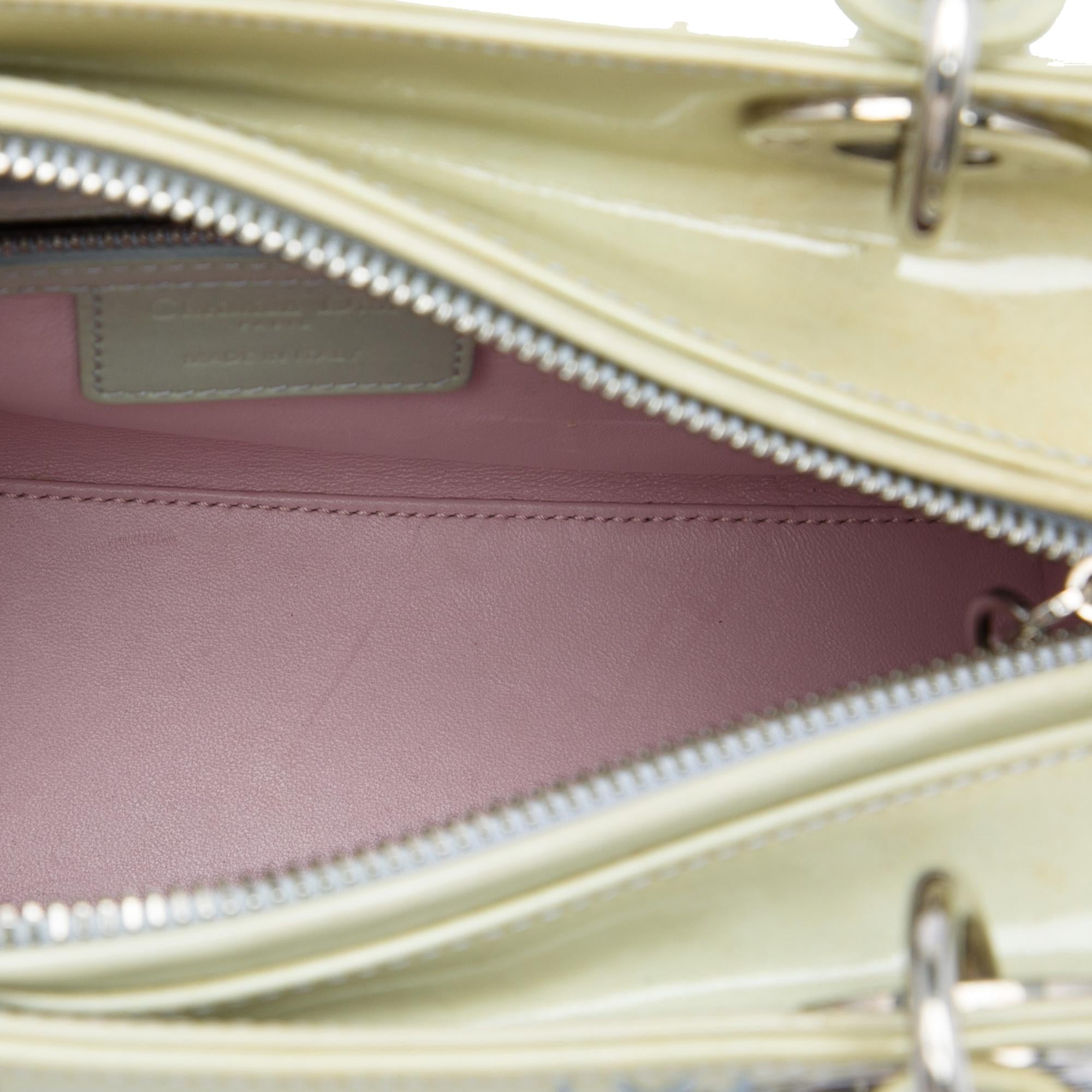 Dior Medium Ombre Patent Cannage Lady Dior