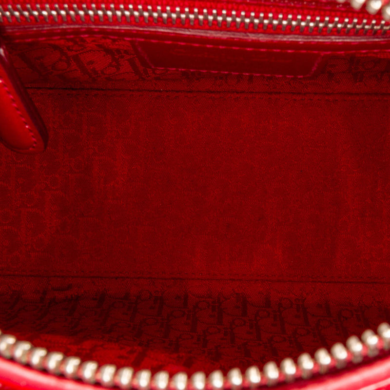 Dior Medium Patent Cannage Lady Dior (SHG-8YKOE0)