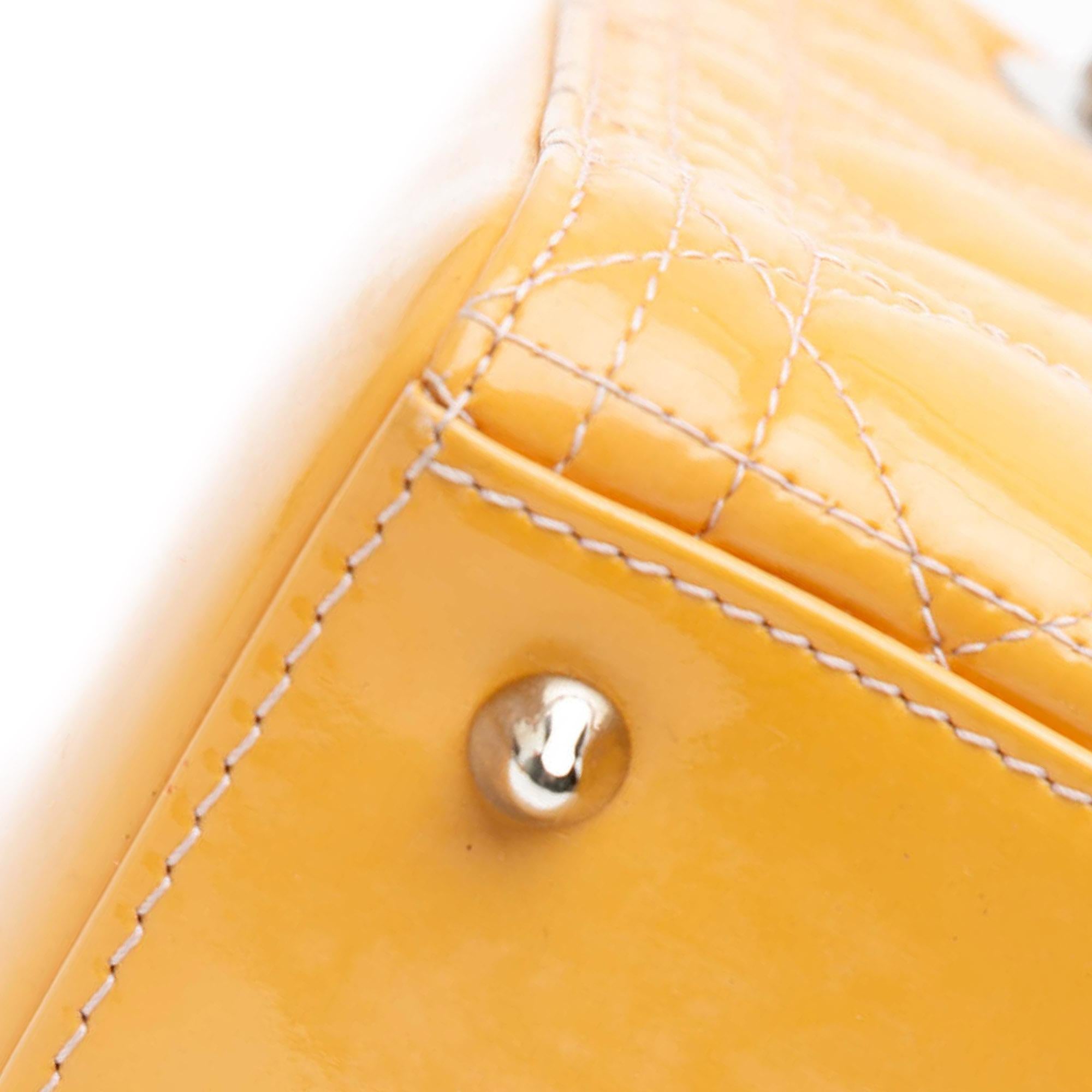 Dior Medium Patent Cannage Lady Dior