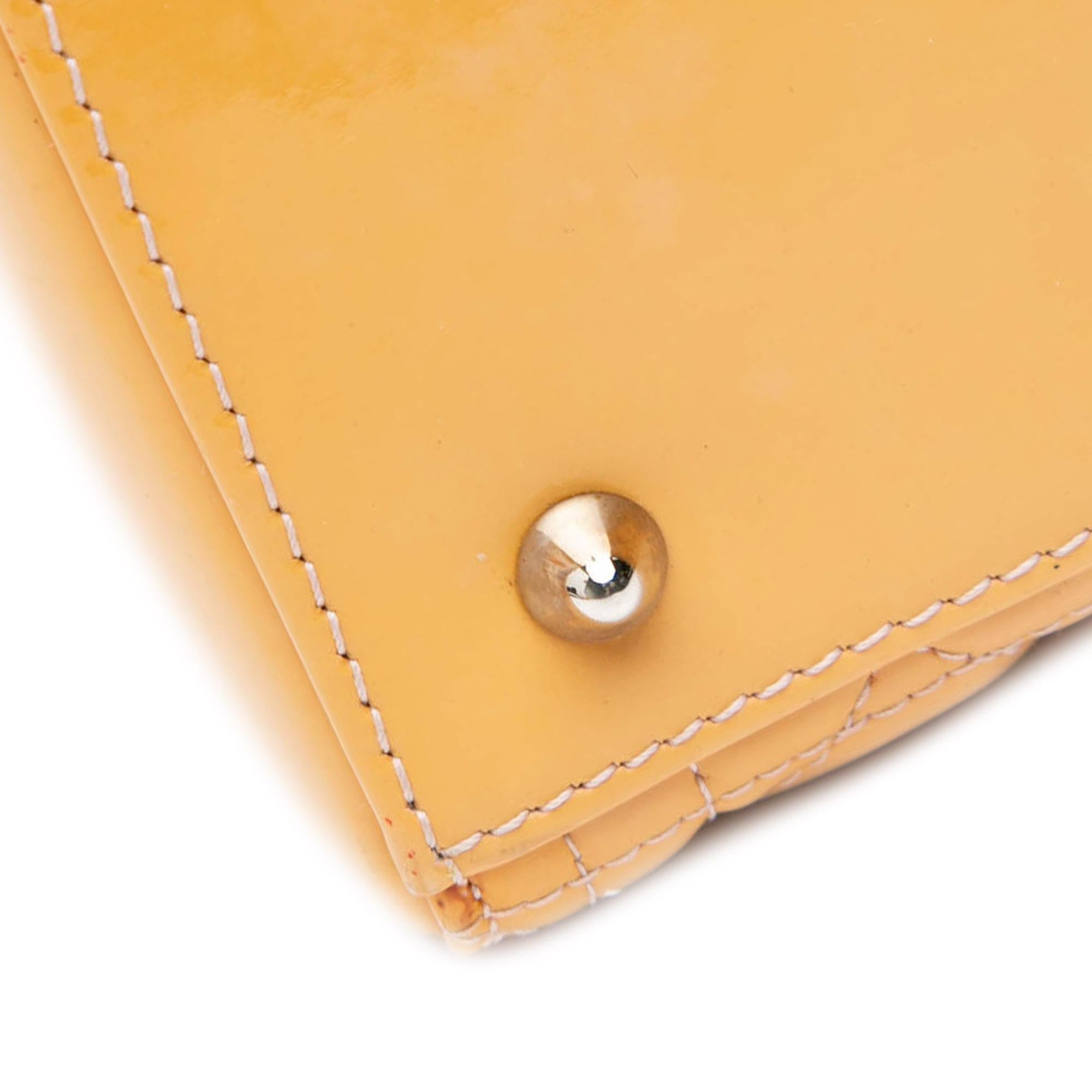 Dior Medium Patent Cannage Lady Dior