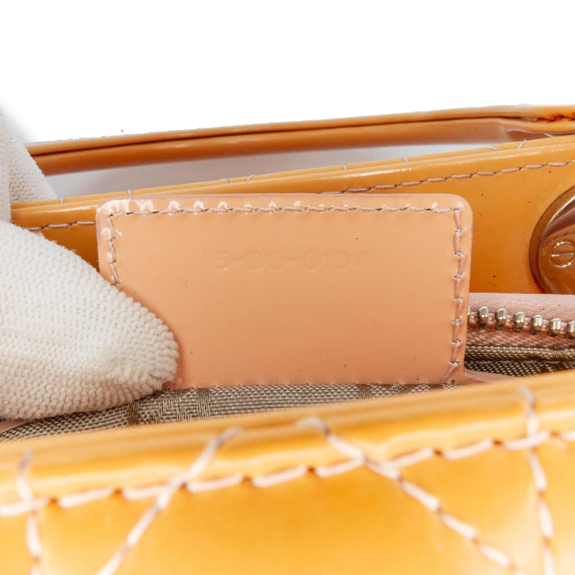 Dior Medium Patent Cannage Lady Dior