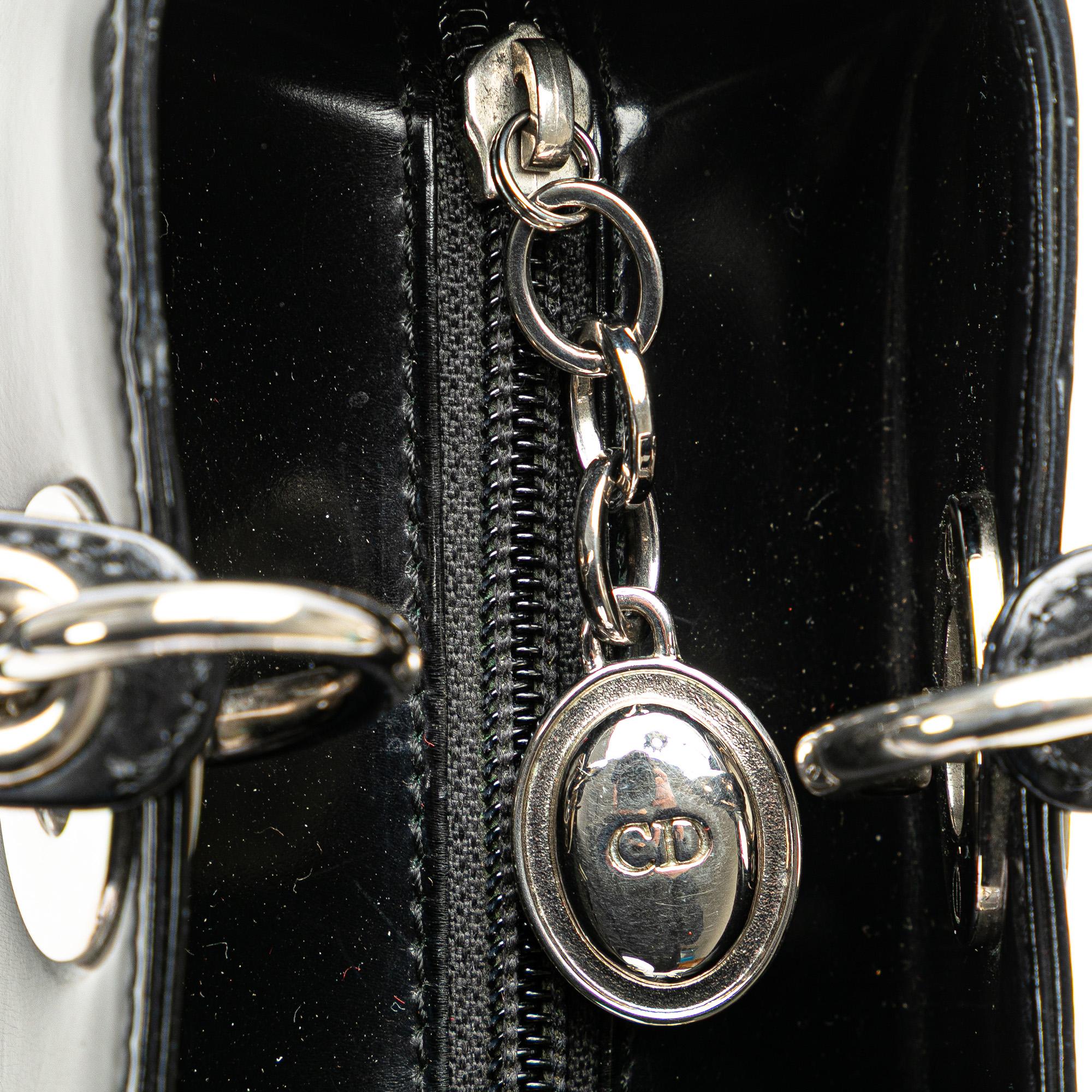 Dior Medium Patent Lady Dior