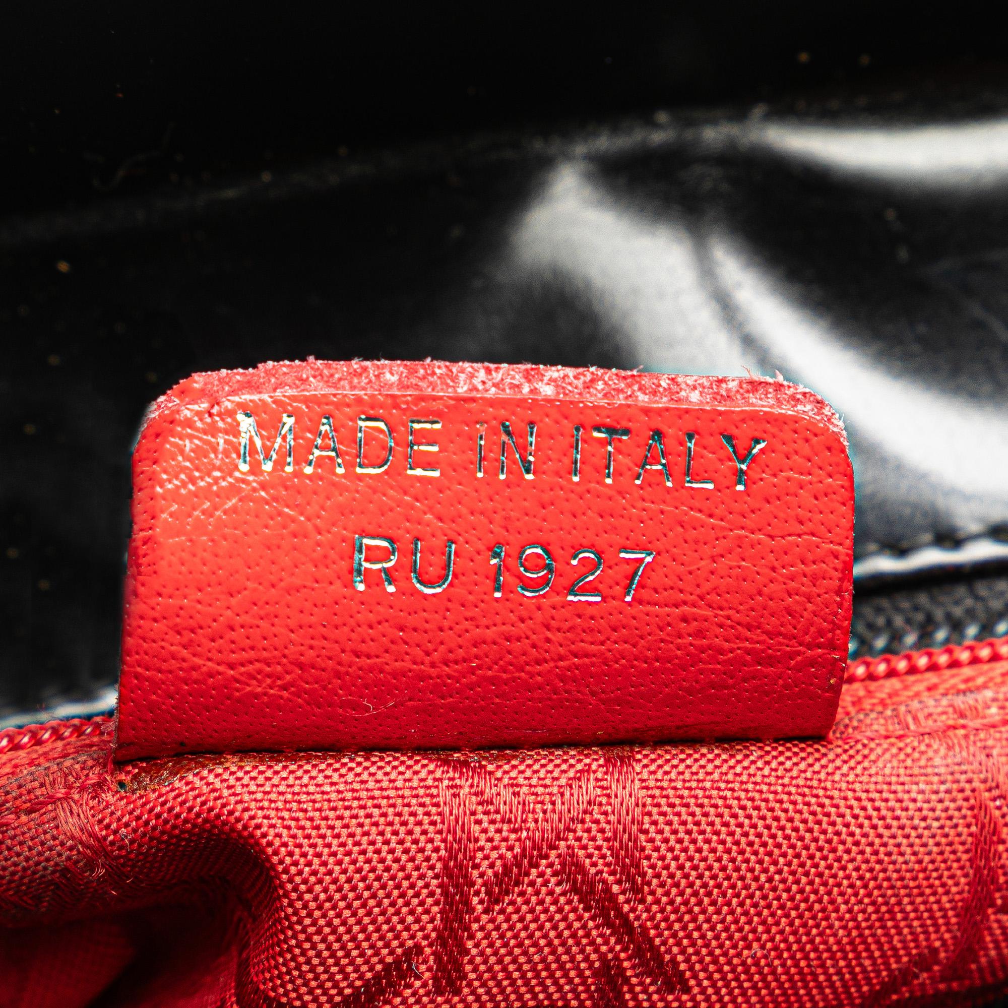 Dior Medium Patent Lady Dior