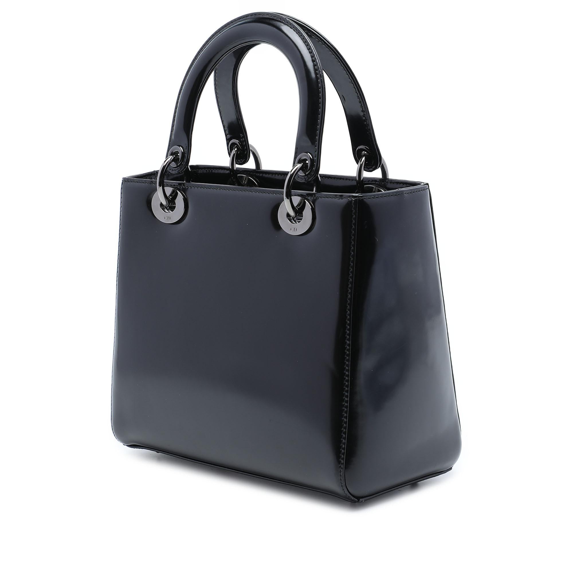 Dior Medium Patent Lady Dior
