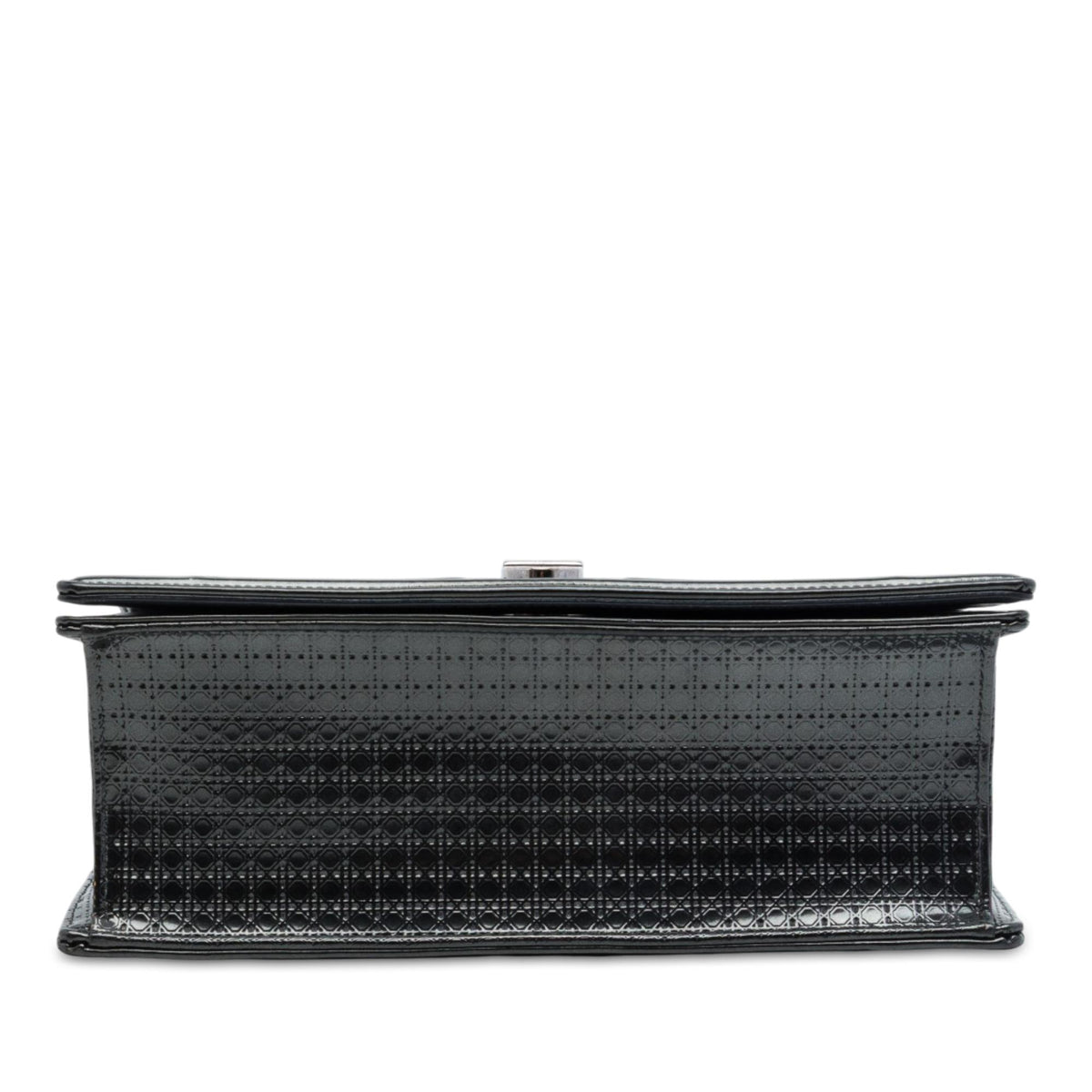 Dior Medium Patent Microcannage Diorama Flap