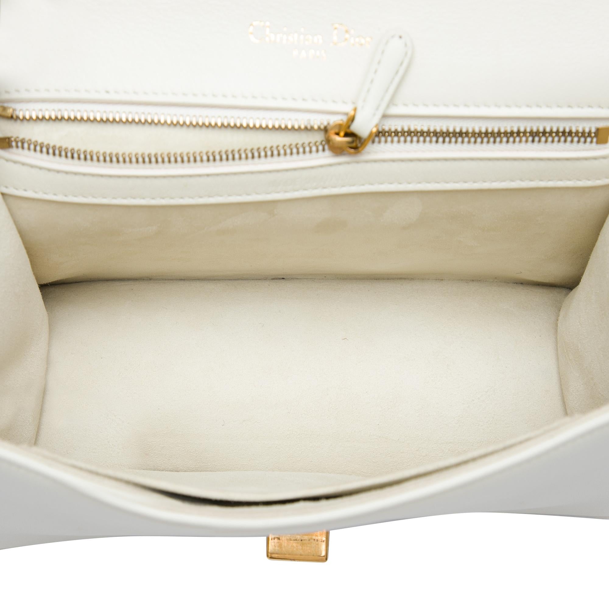 Dior Medium Studded Lambskin Diorama Flap