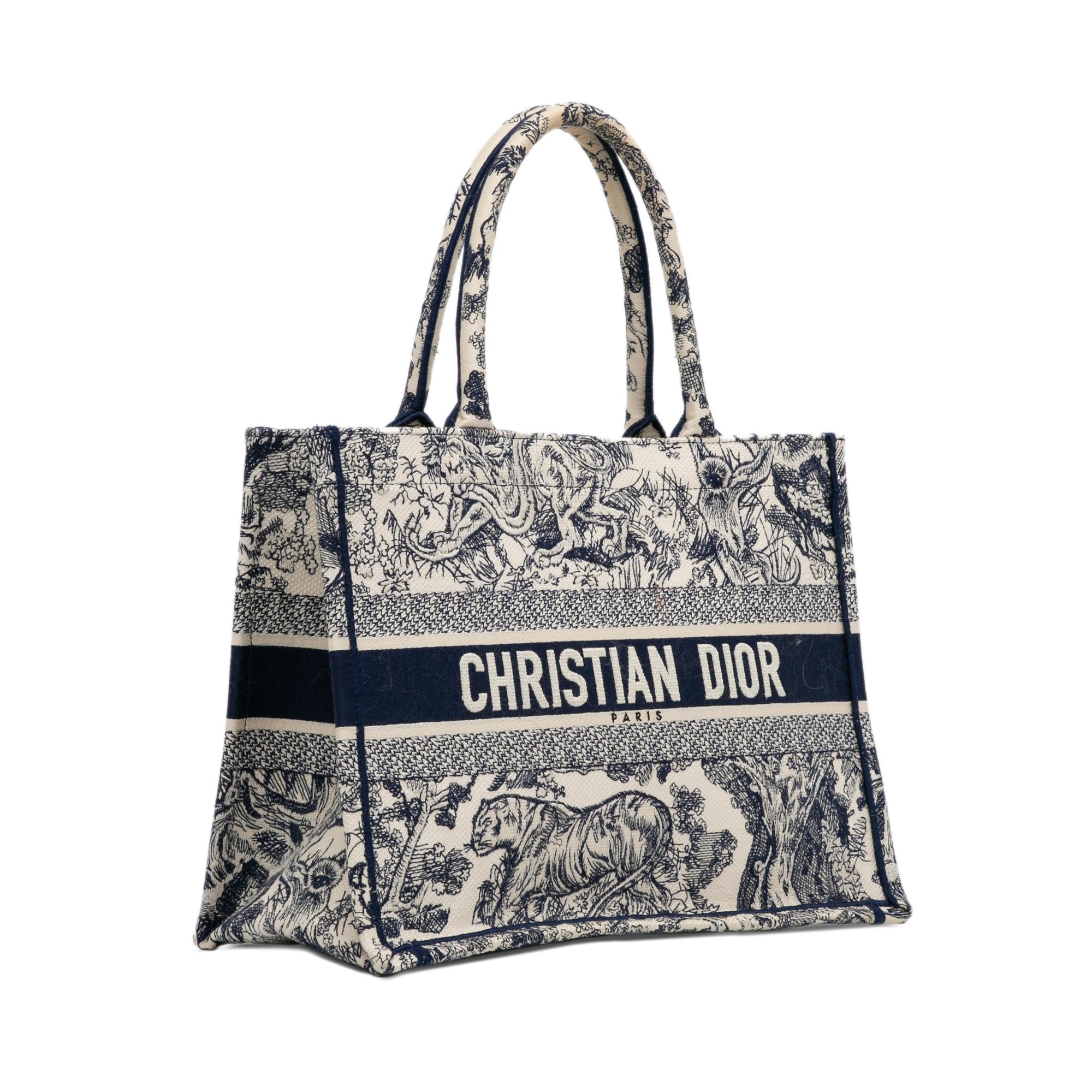 Dior Medium Toile de Jouy Book Tote (SHG-gY64Wb)
