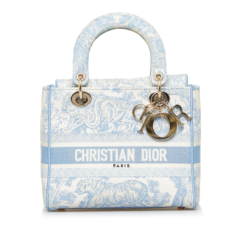 Christian Dior Medium Toile de Jouy Book Tote