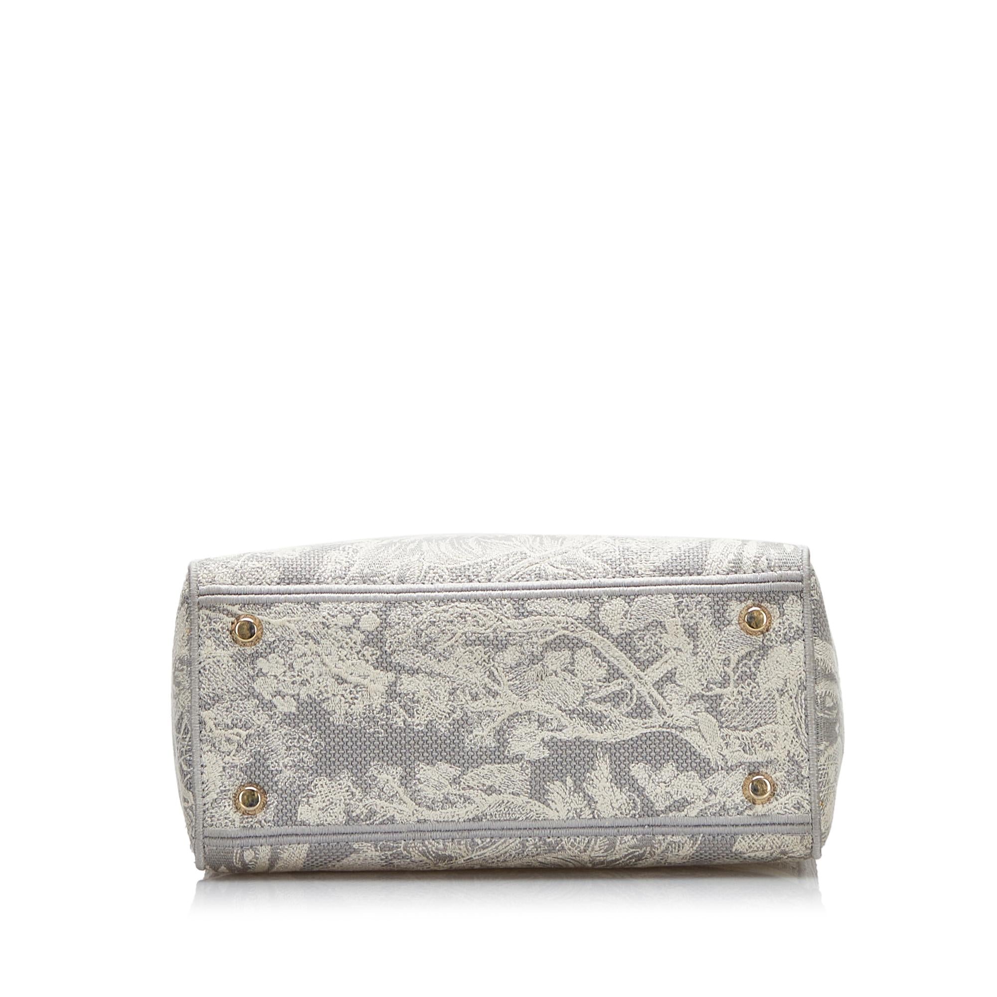 Dior Medium Toile de Jouy Lady D-Lite (SHG-QLSZrh)