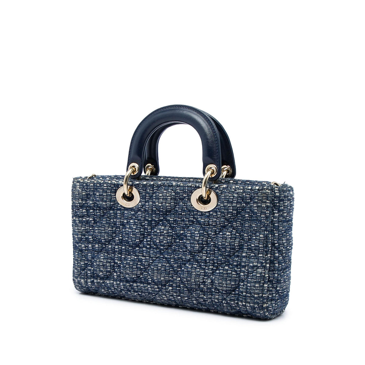 Dior Medium Tweed Cannage Lady D Joy
