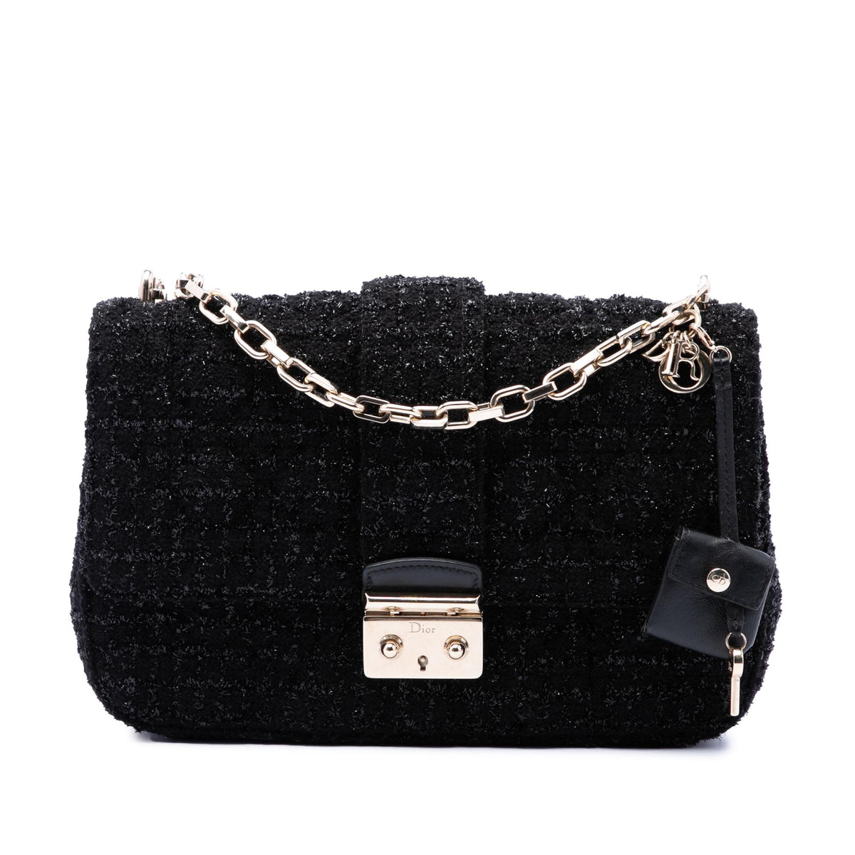 Dior Medium Tweed Cannage Miss Dior Flap