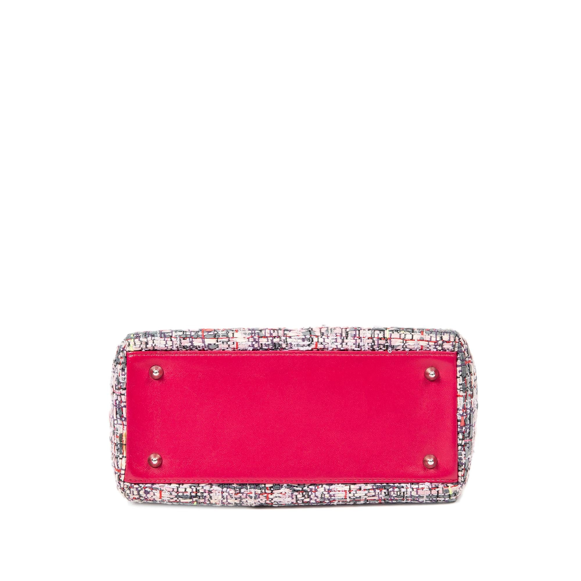 Dior Medium Tweed Lady Dior Satchel (SHG-8yJnUk)