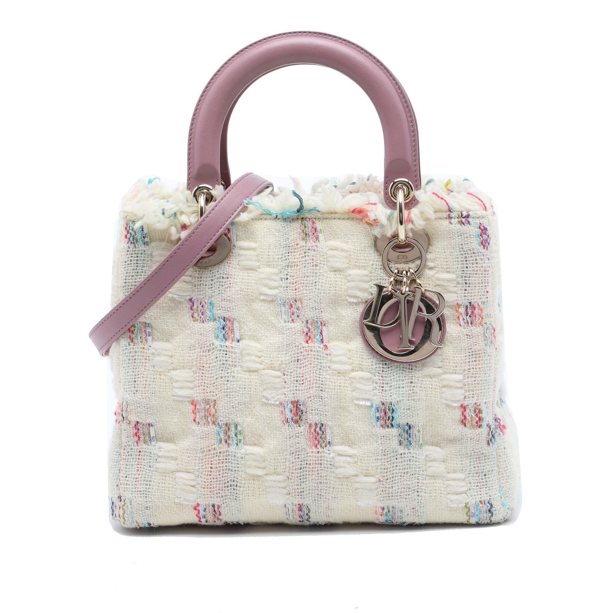 Dior Medium Tweed Lady Dior