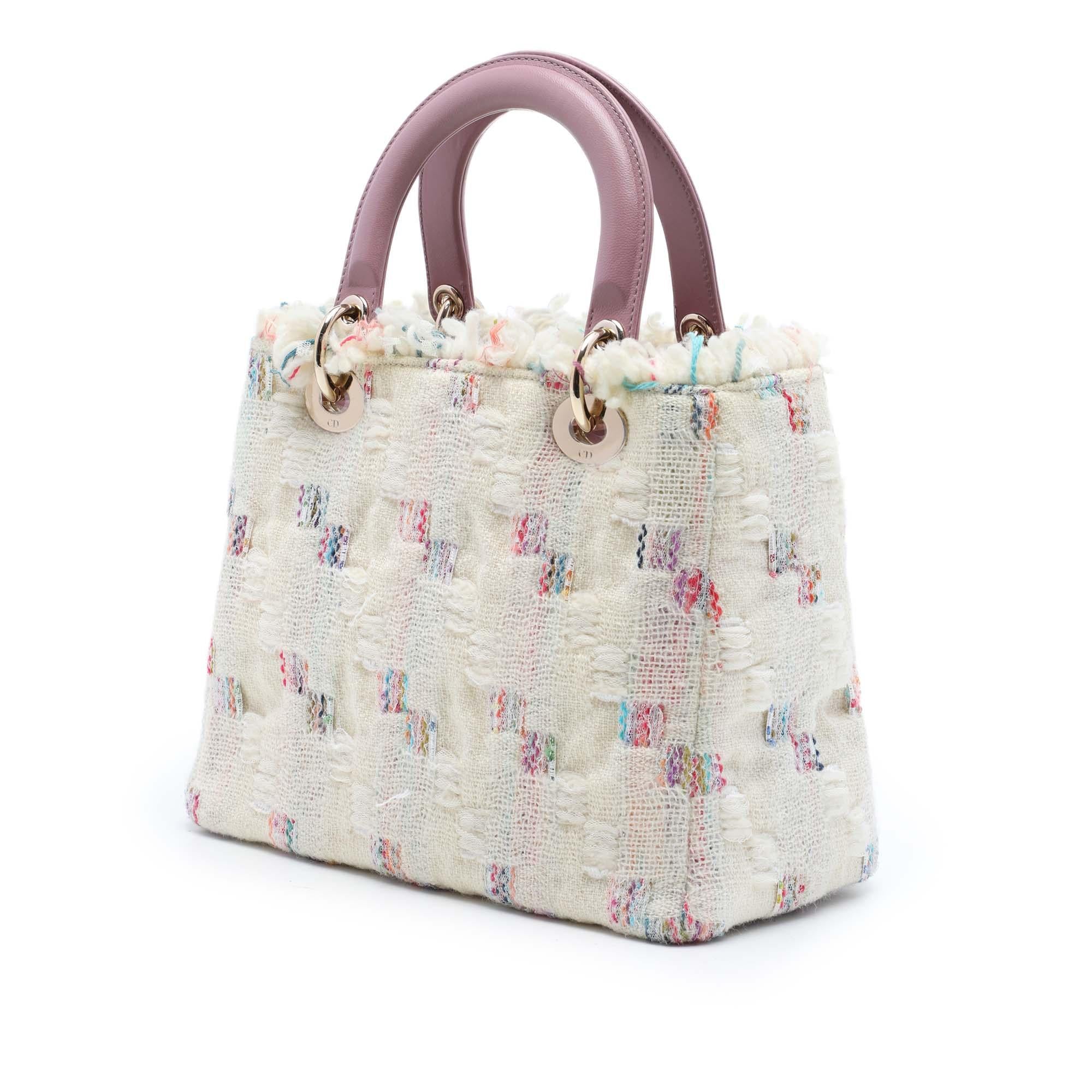 Dior Medium Tweed Lady Dior
