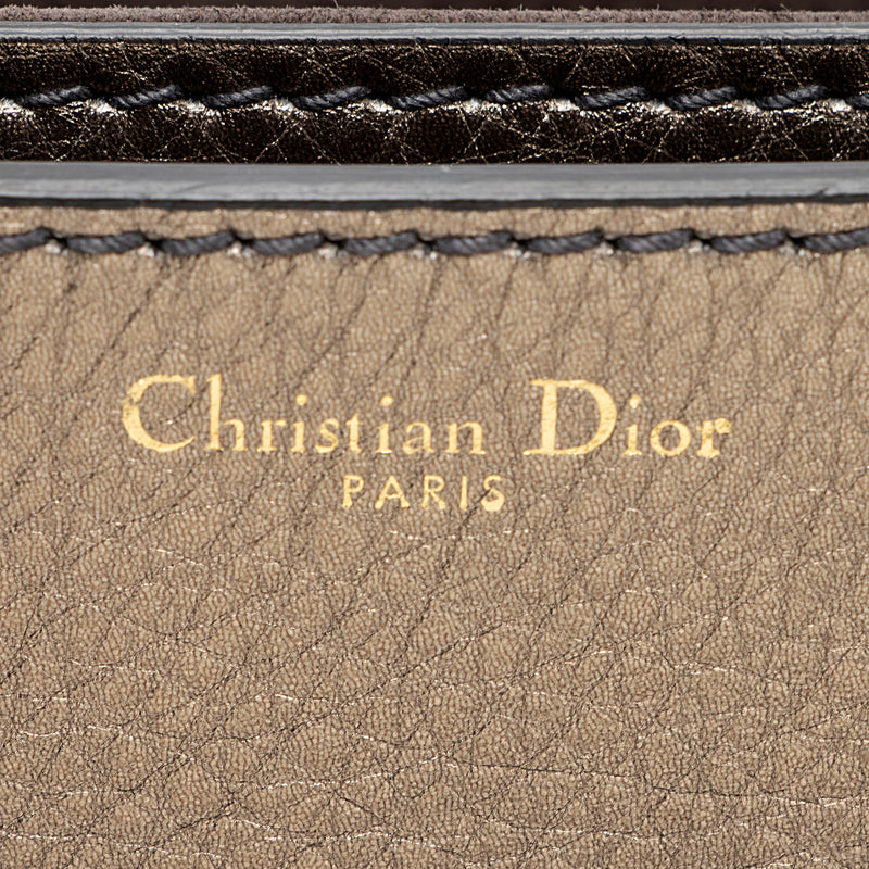 Dior Metallic Grained Calfskin Dio(R)evolution Flap Bag (SHF-ud74bp)