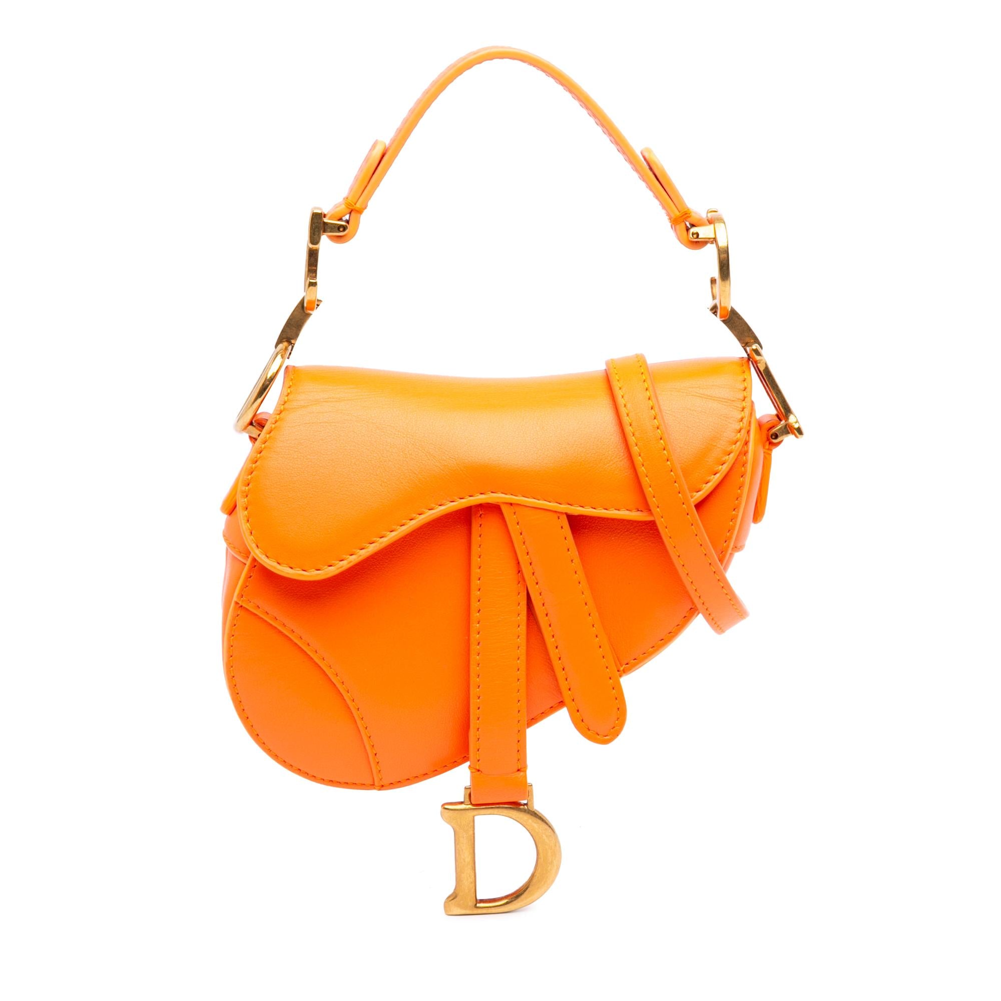Dior Micro Goatskin Saddle Bag