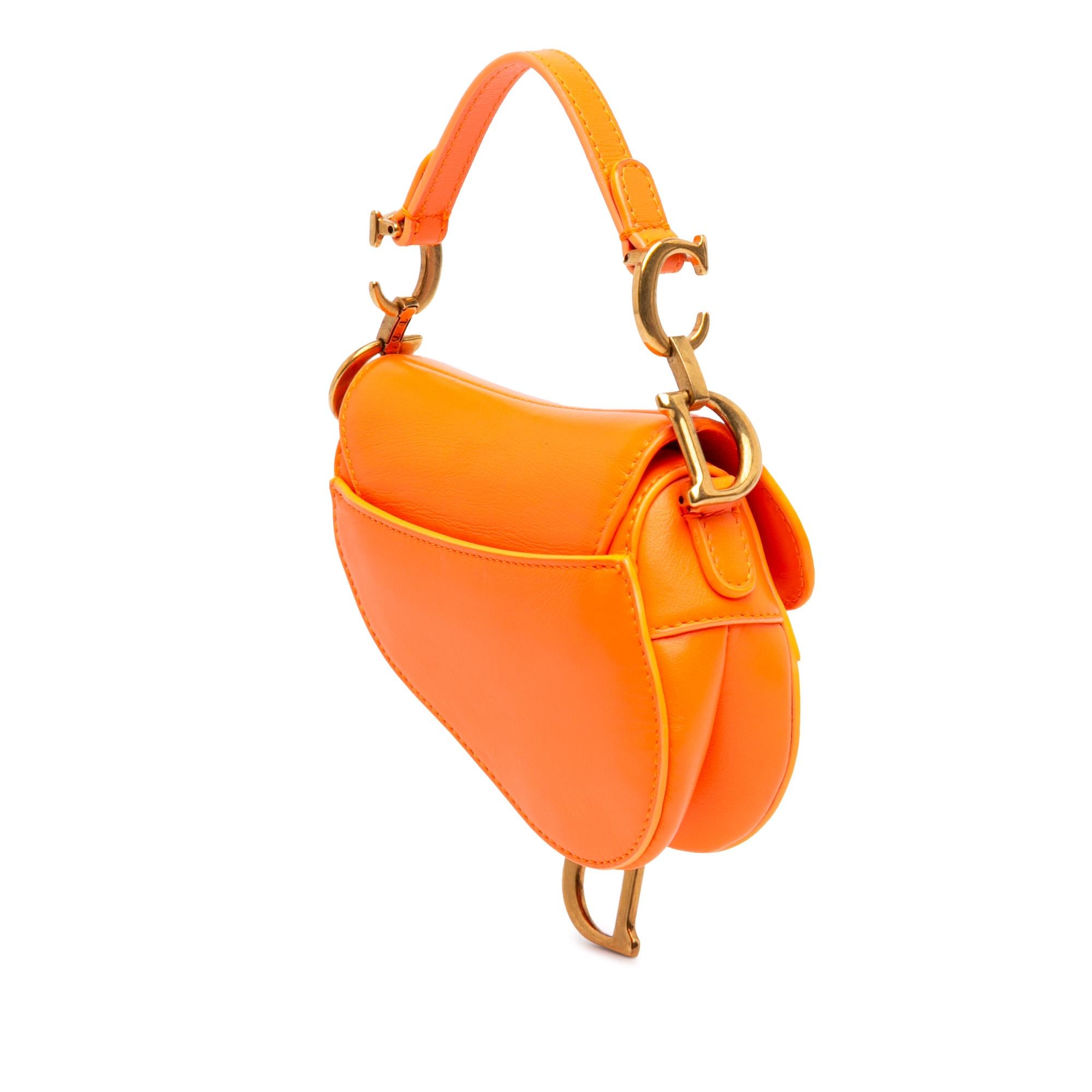 Dior Micro Goatskin Saddle Bag