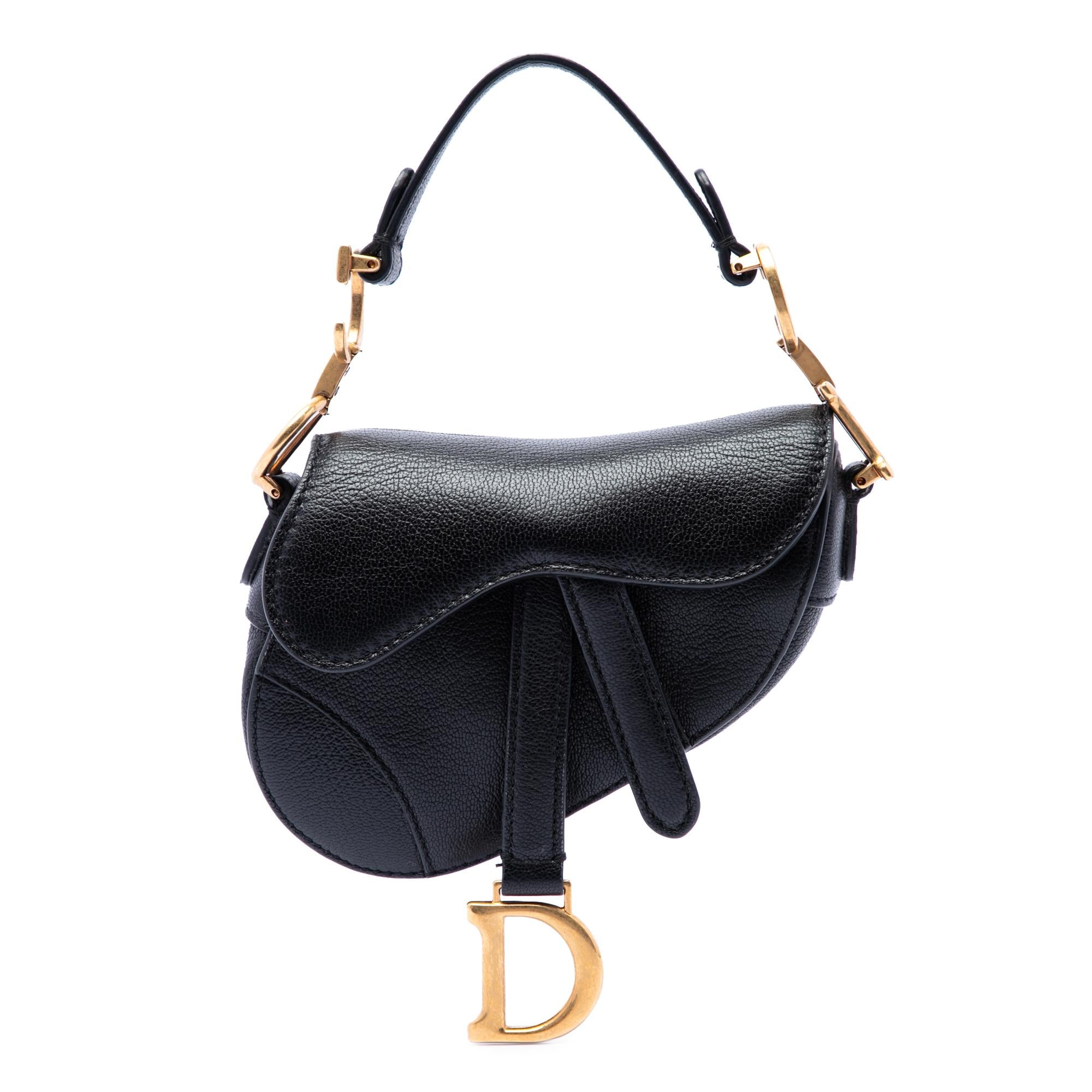 Dior Micro Goatskin Saddle Bag