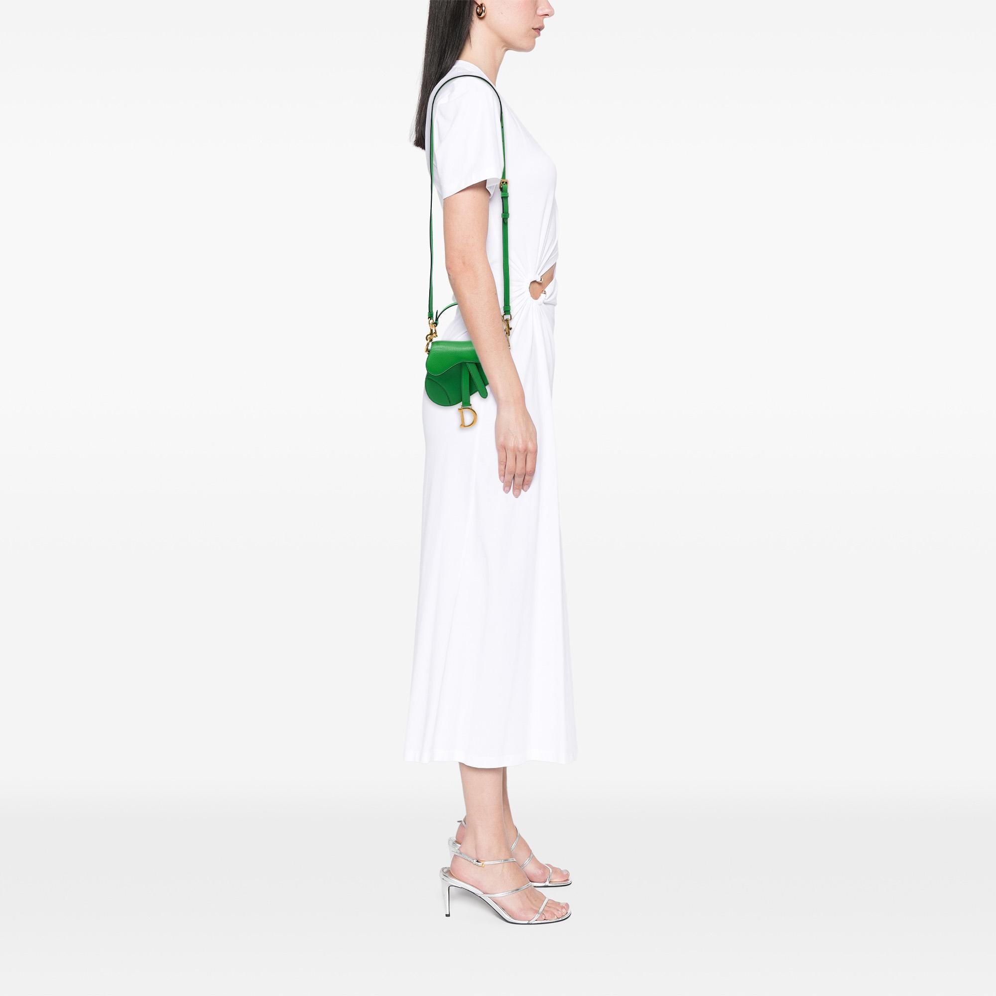 Dior Micro Goatskin Saddle Bag