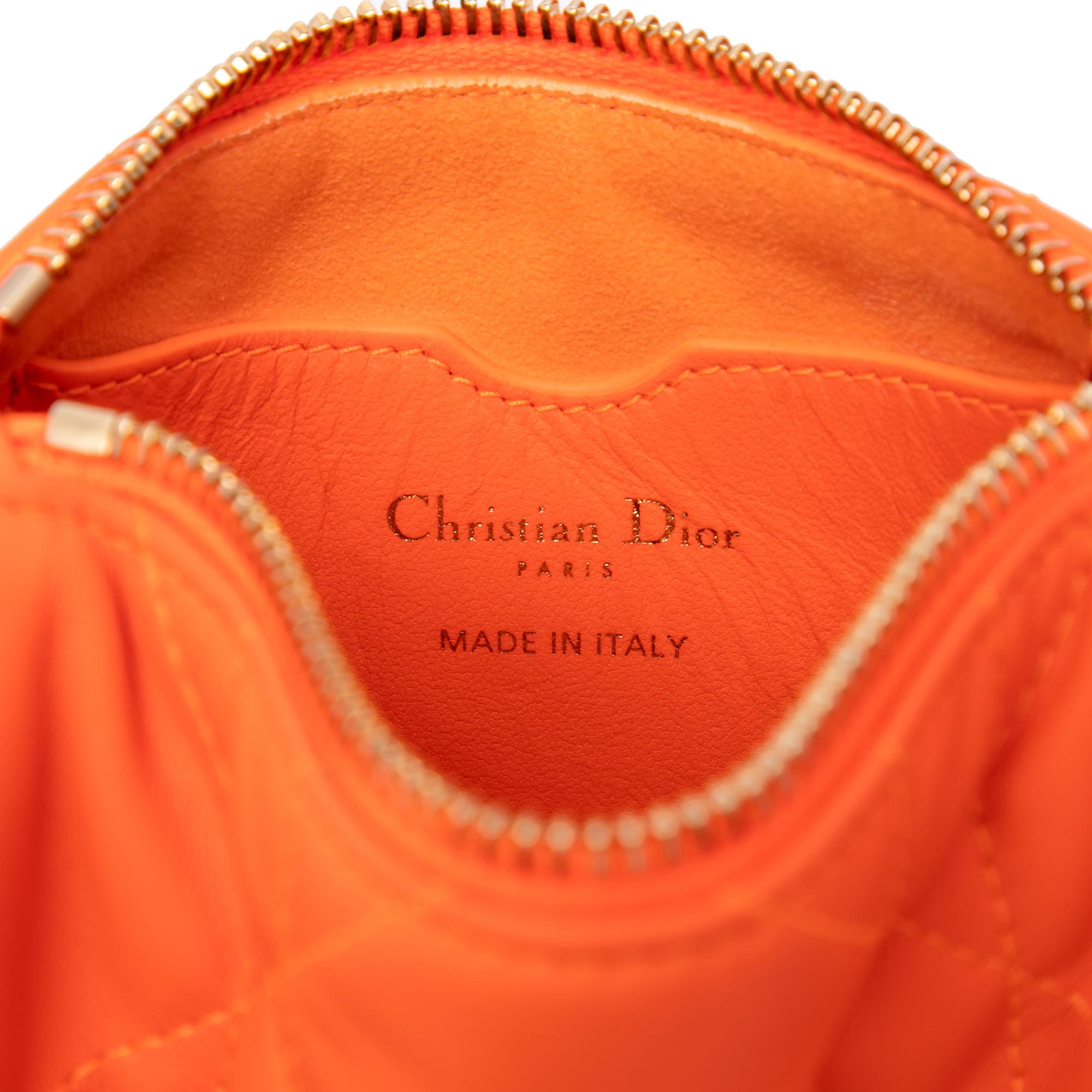 Dior Micro Lambskin Cannage Dior Vibe Hobo