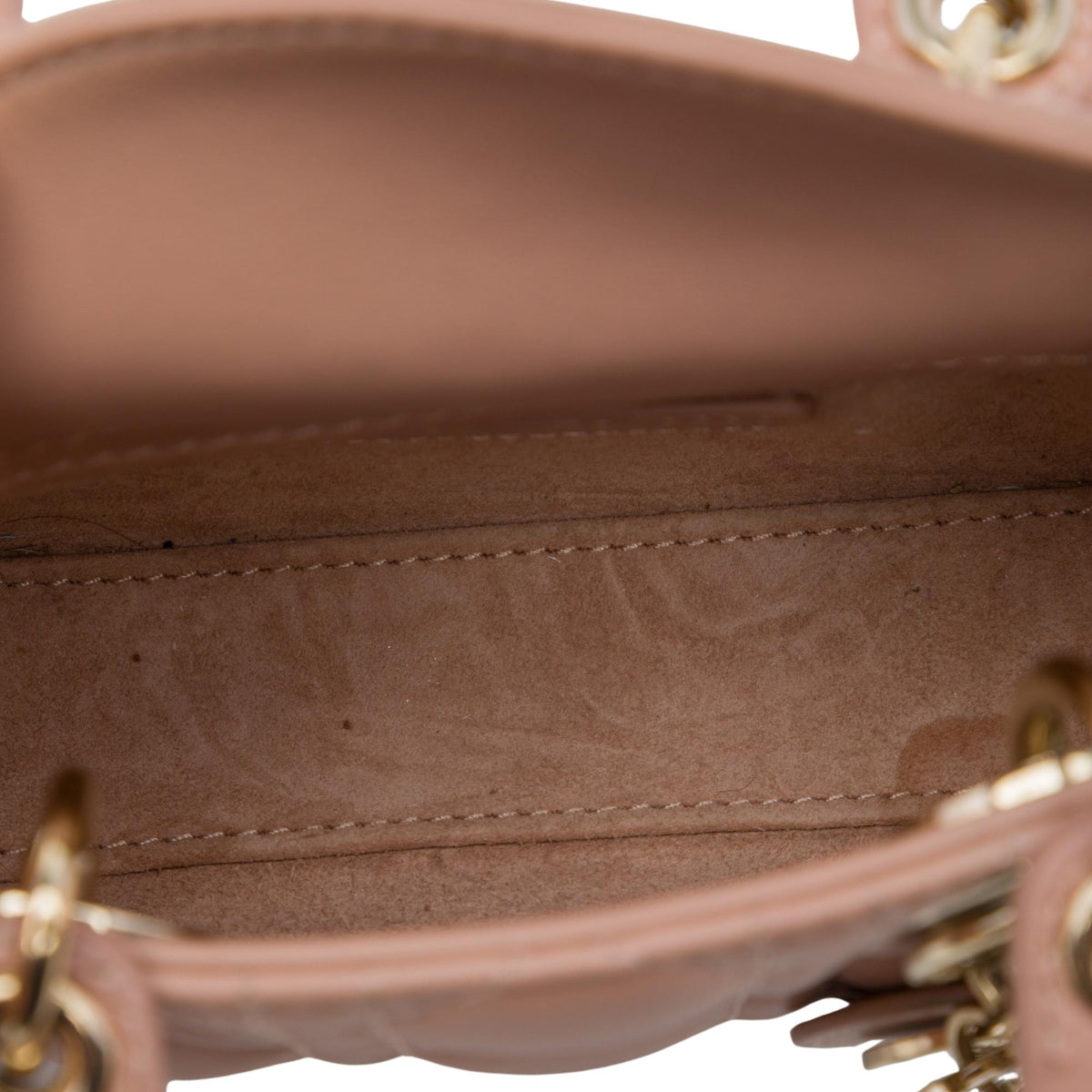 Dior Micro Lambskin Cannage Lady Dior