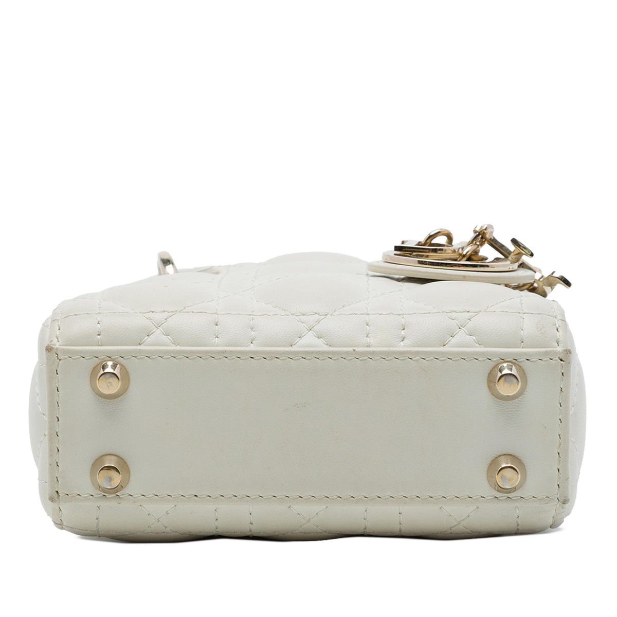 Dior Micro Lambskin Cannage Lady Dior