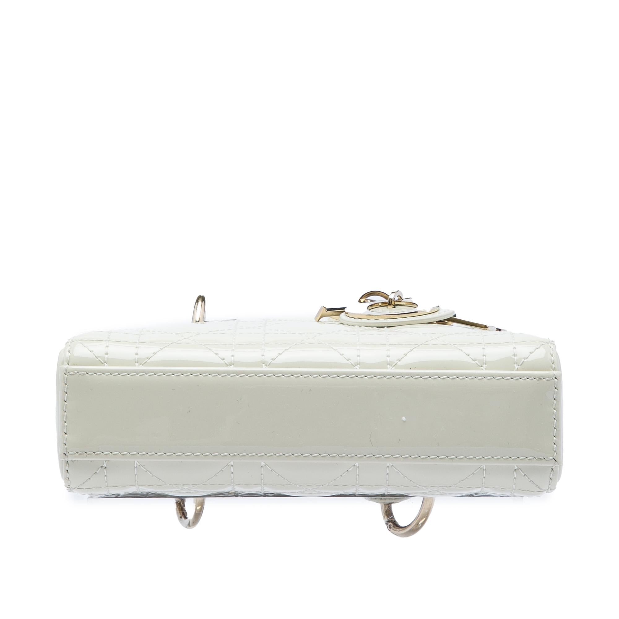 Dior Micro Patent Cannage Lady D Joy