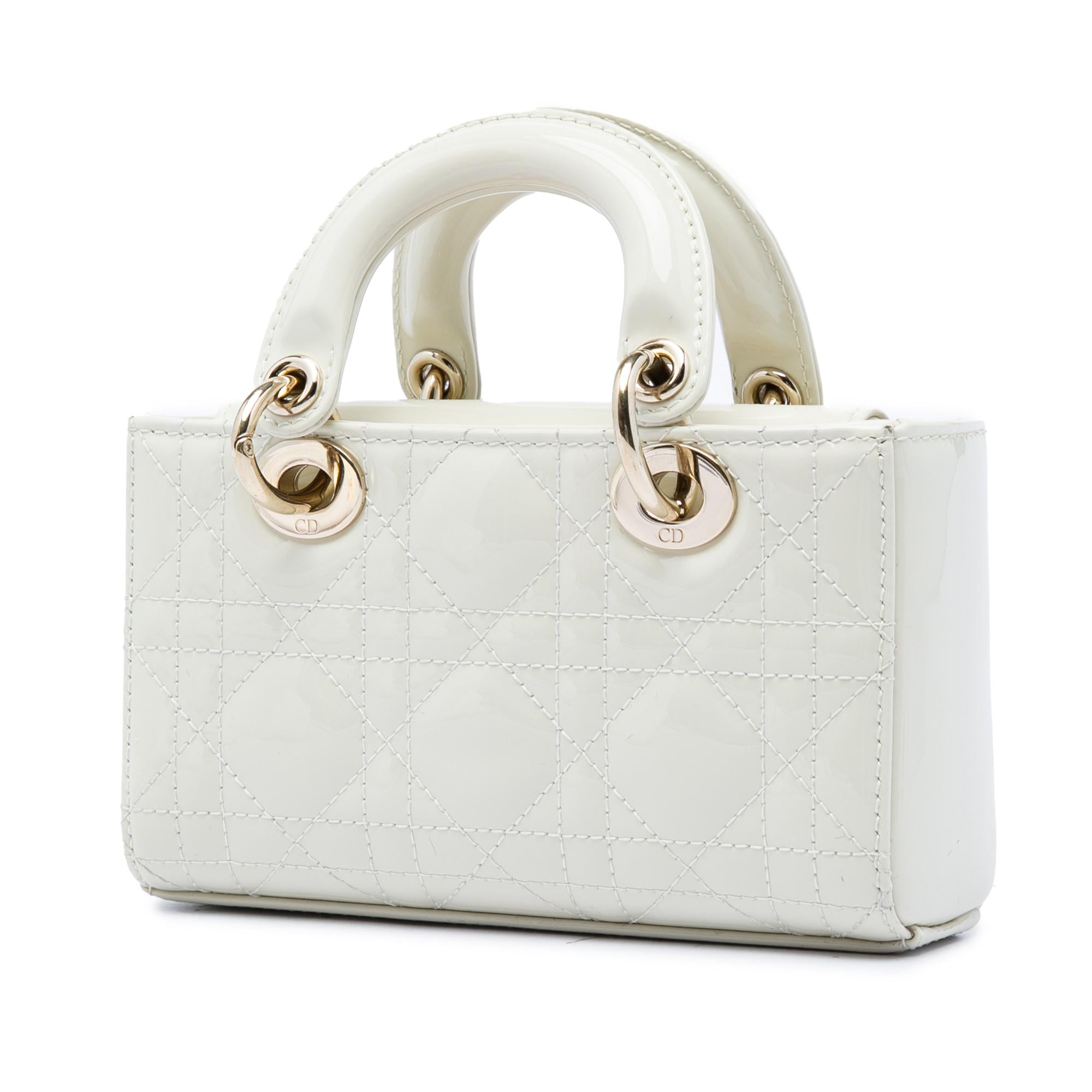 Dior Micro Patent Cannage Lady D Joy