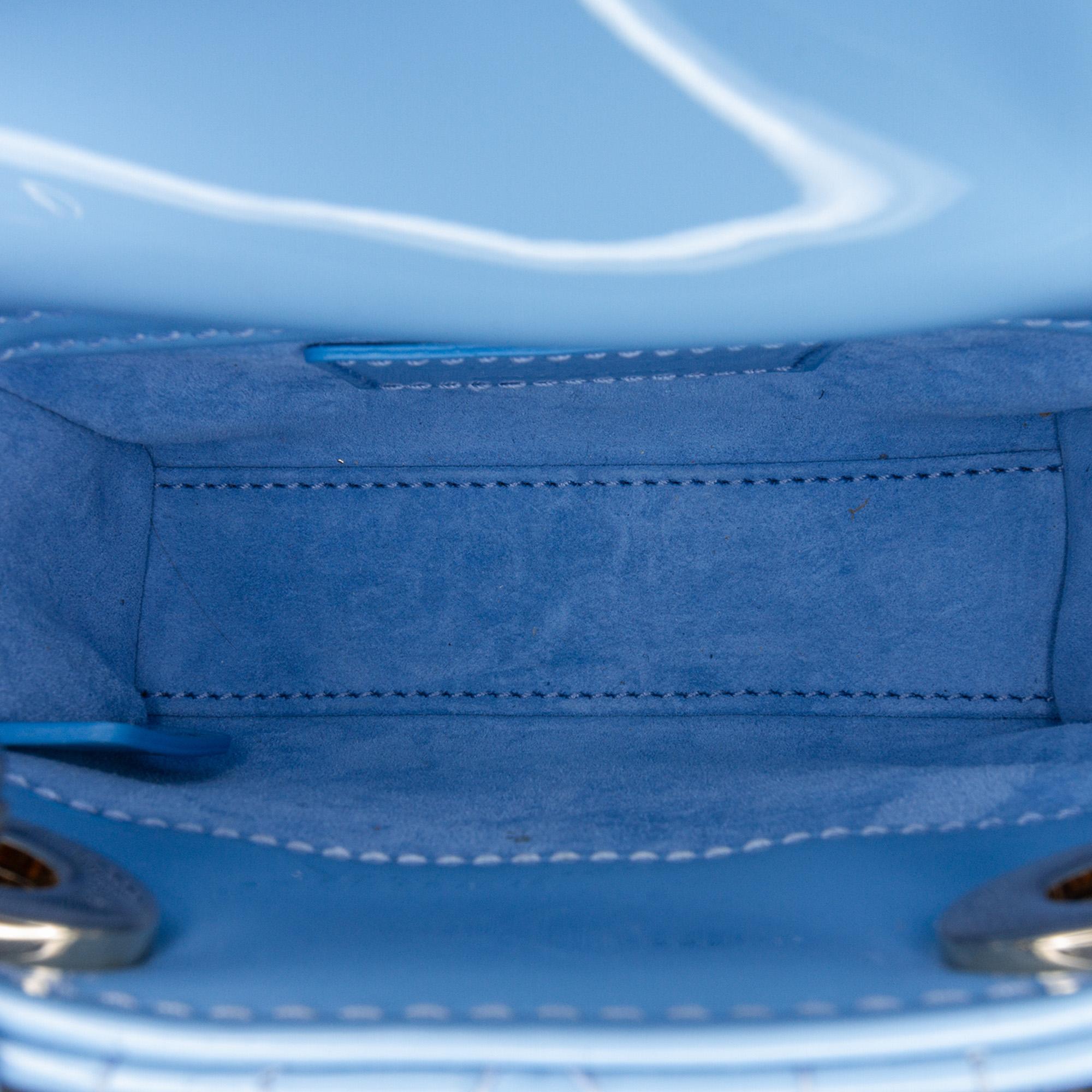 Dior Micro Patent Cannage Lady Dior