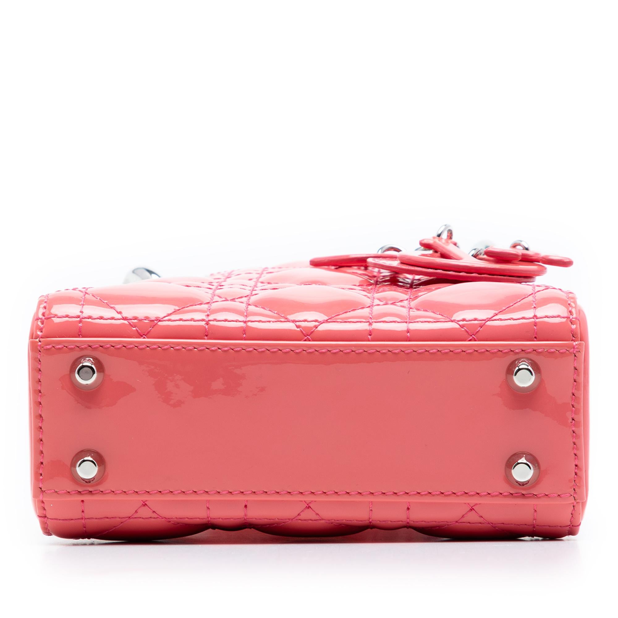 Dior Micro Patent Cannage Lady Dior
