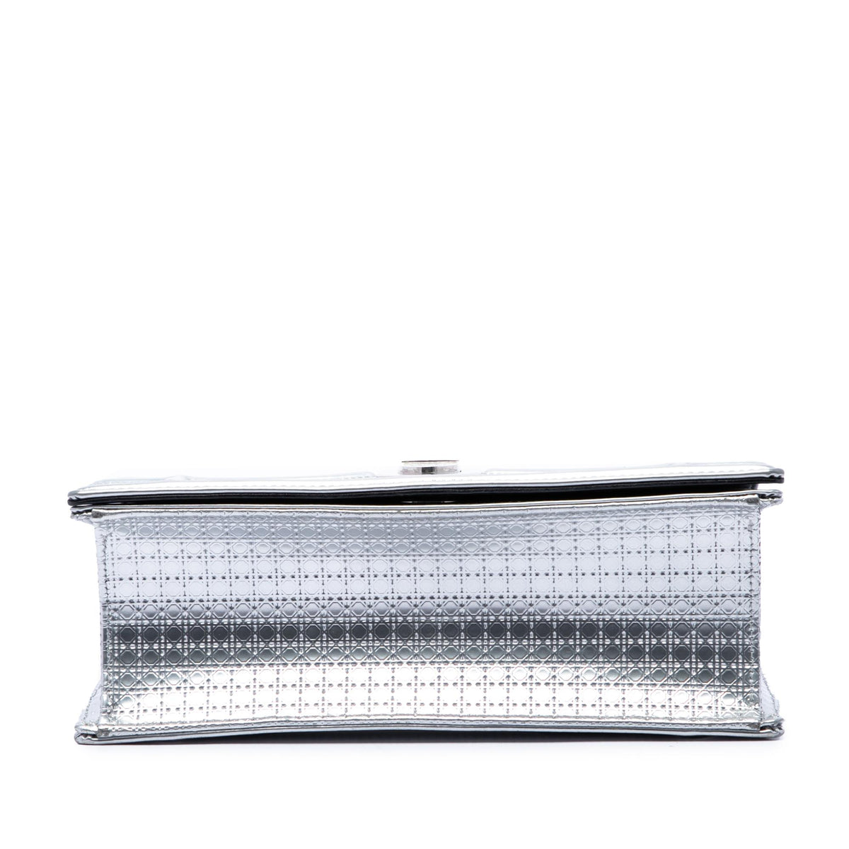 Dior Microcannage Patent Diorama Crossbody Bag